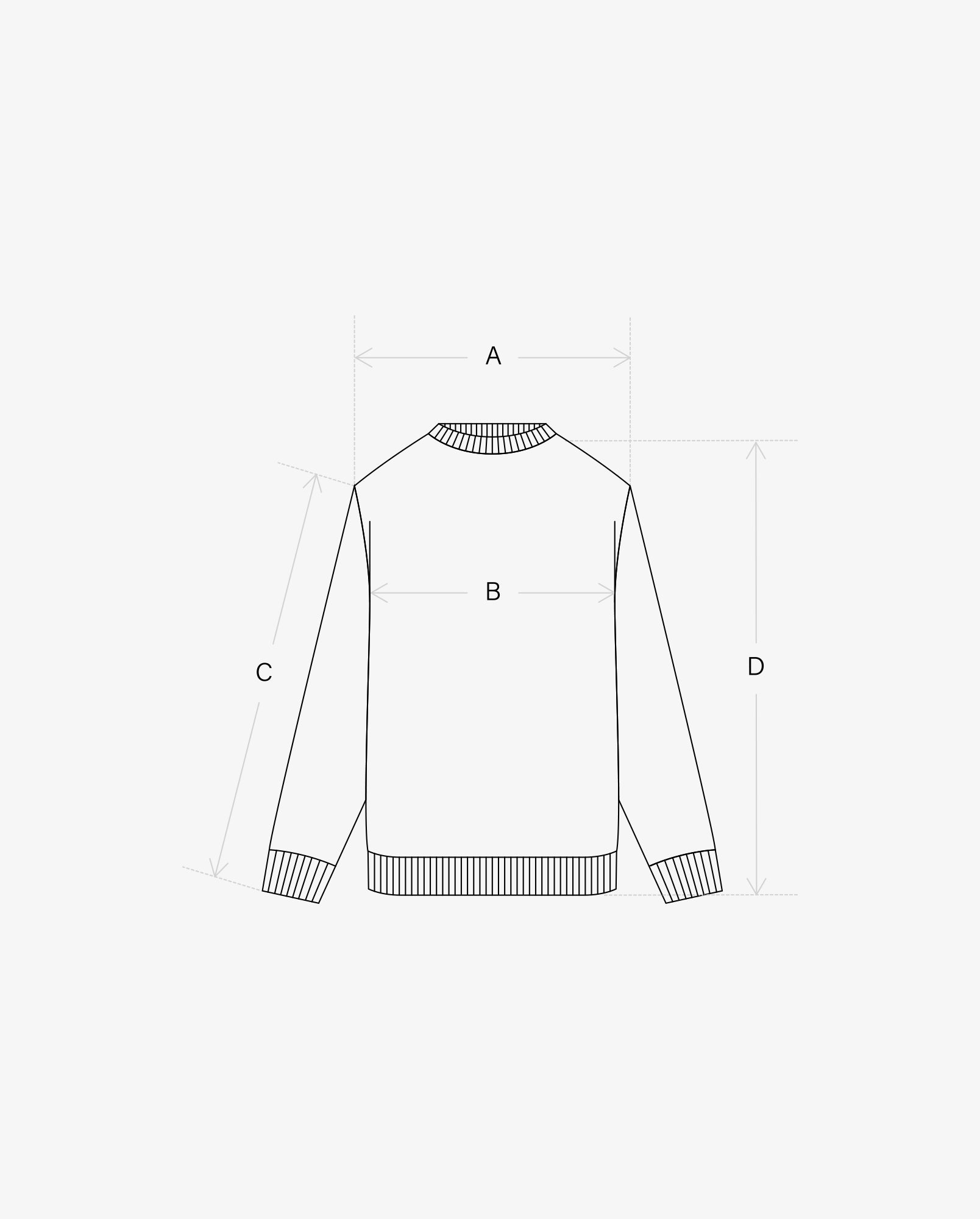 Wool Rib Zip-up Cardigan