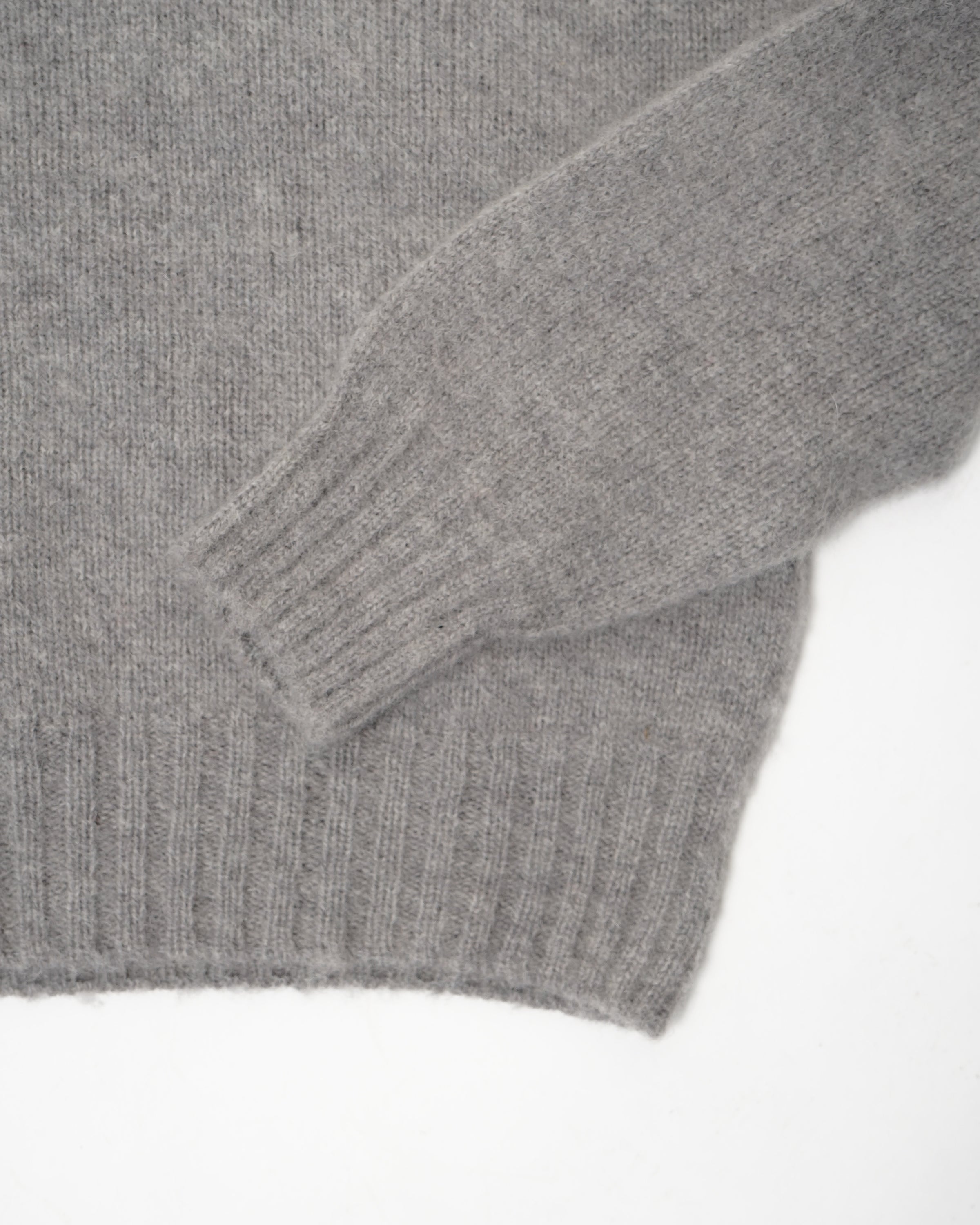 FGS Originals - Brushed Shetland Sweater Crew Neck / Gray