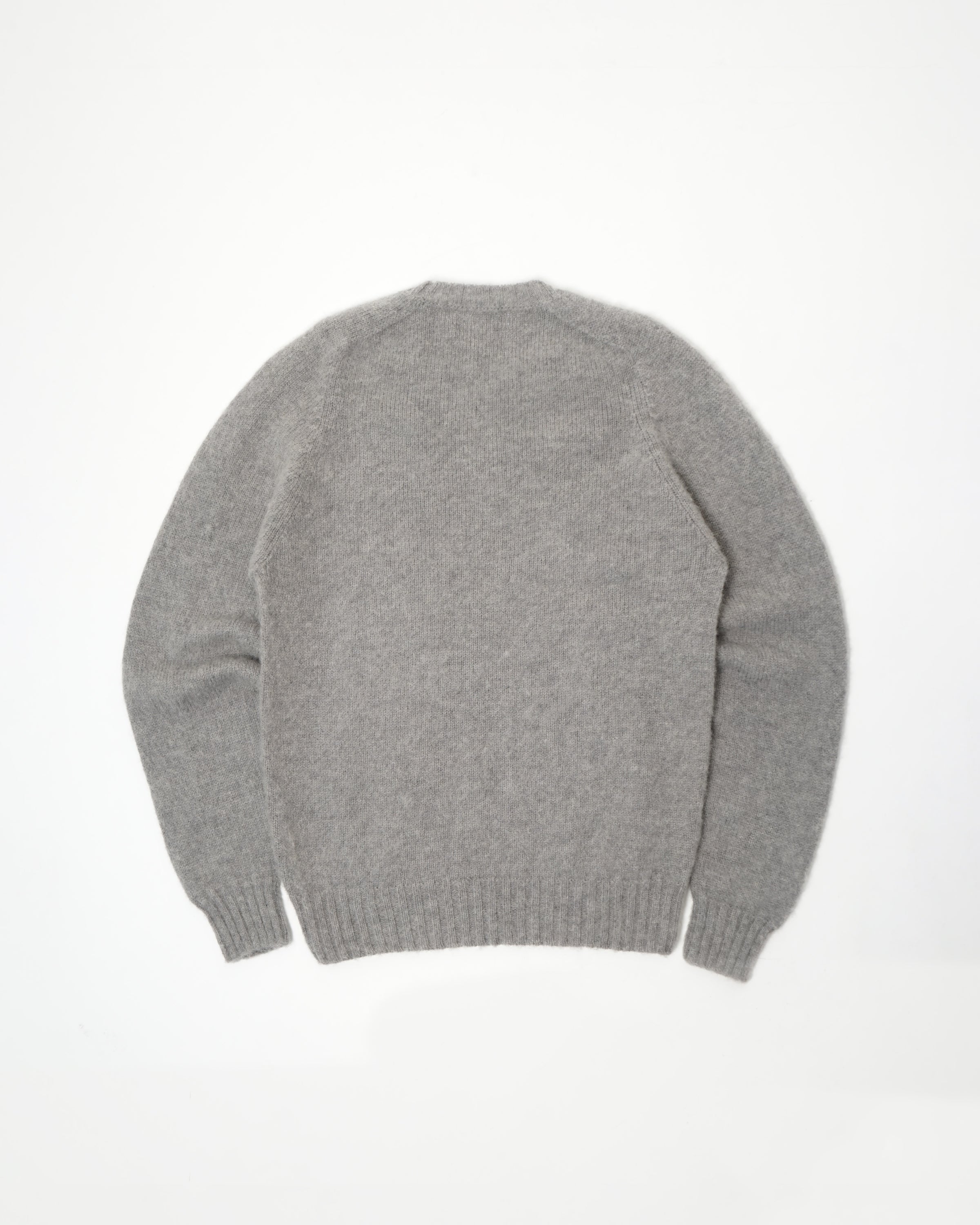 FGS Originals - Brushed Shetland Sweater Crew Neck / Gray
