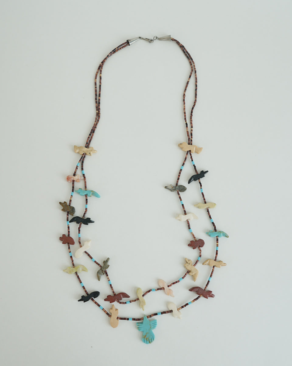 Long Mixed Fetish Necklace main image 1