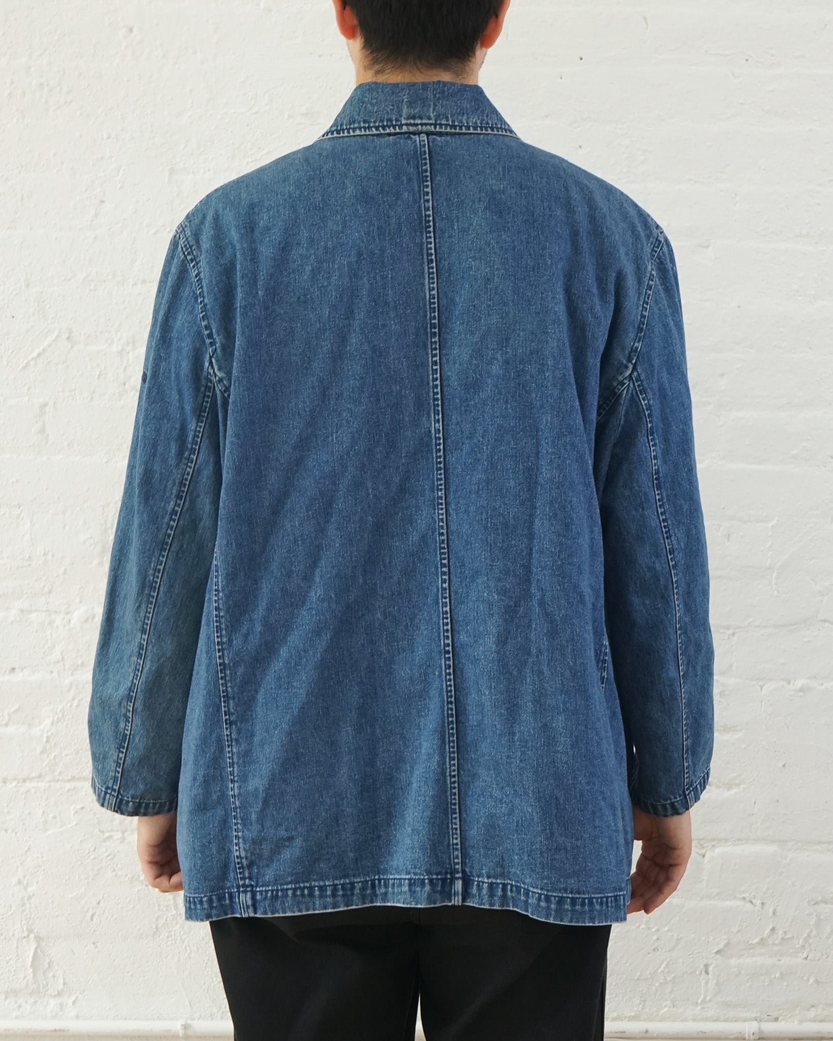 Lauren Jeans Co. Denim Double Breasted Jacket