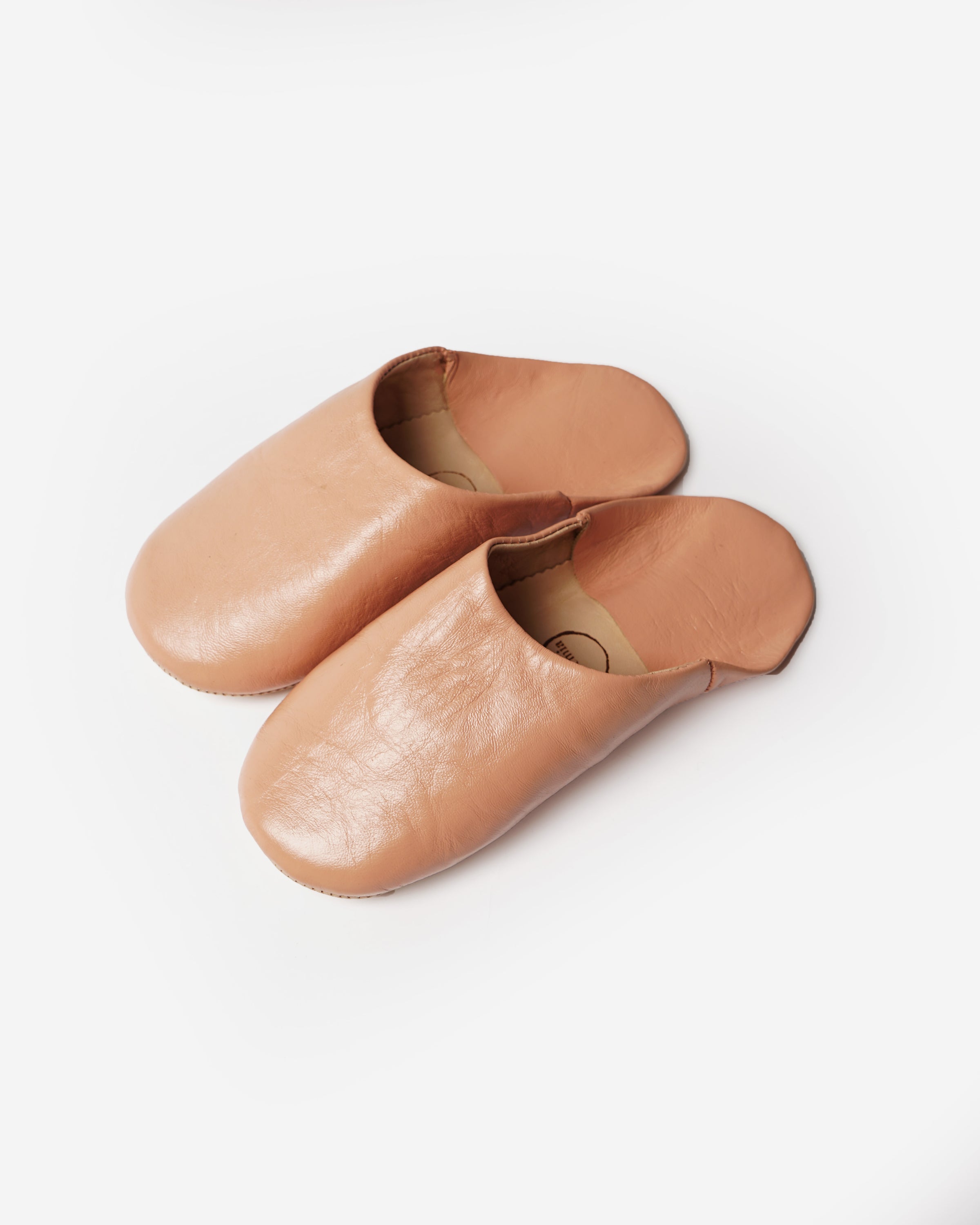 Moroccan Babouche Basic Slippers / Ballet Pink