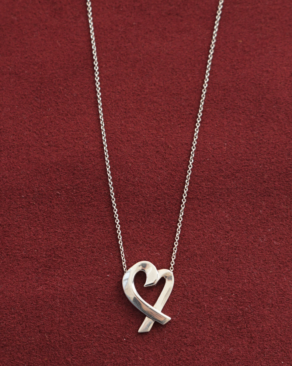 Silver Loving Heart Necklace – Front General Store