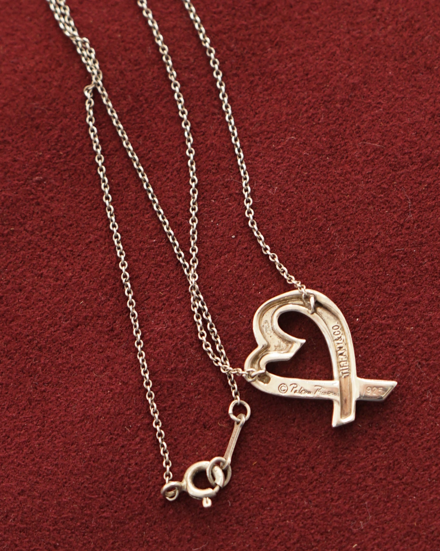 Silver Loving Heart Necklace