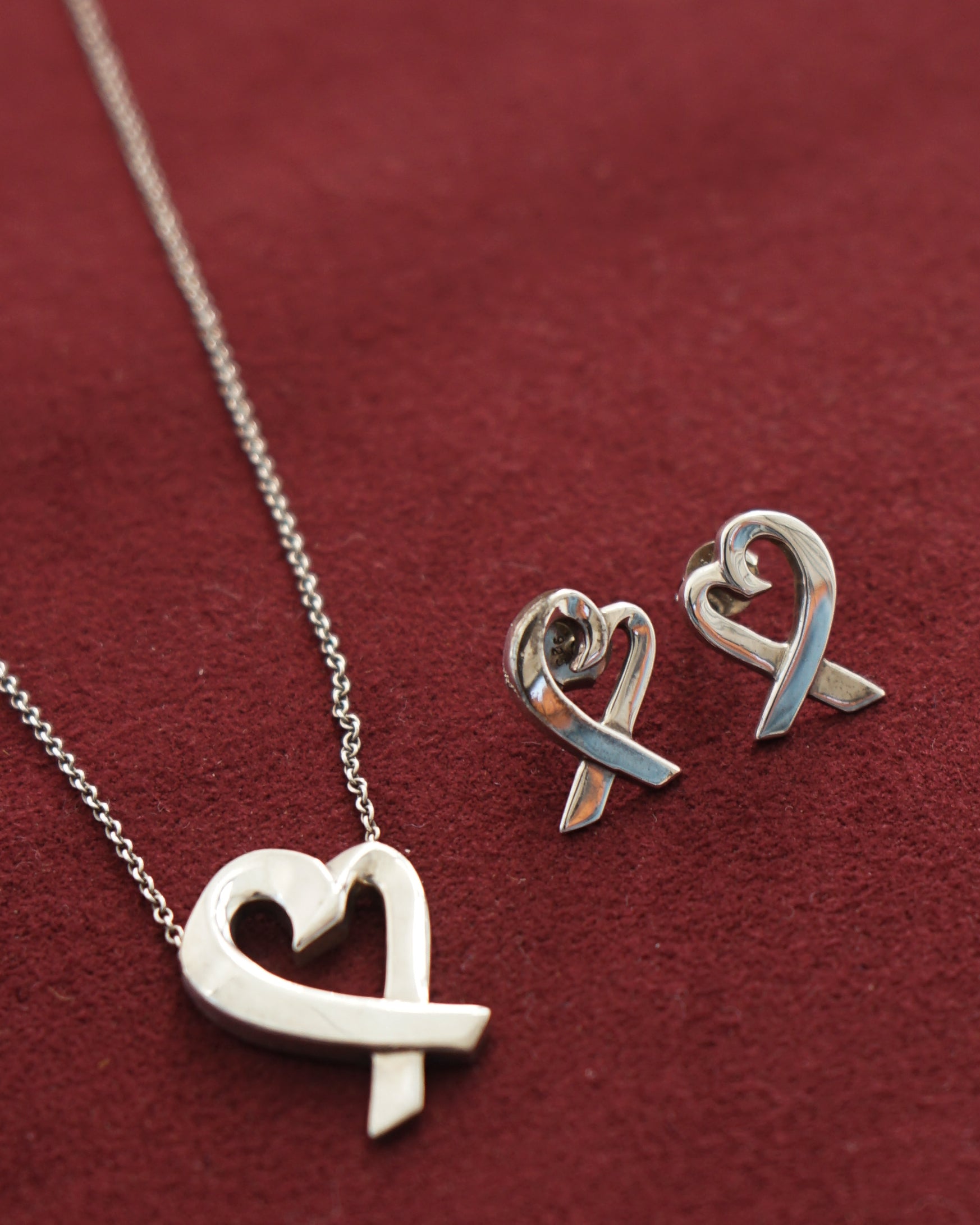 Silver Loving Heart Necklace