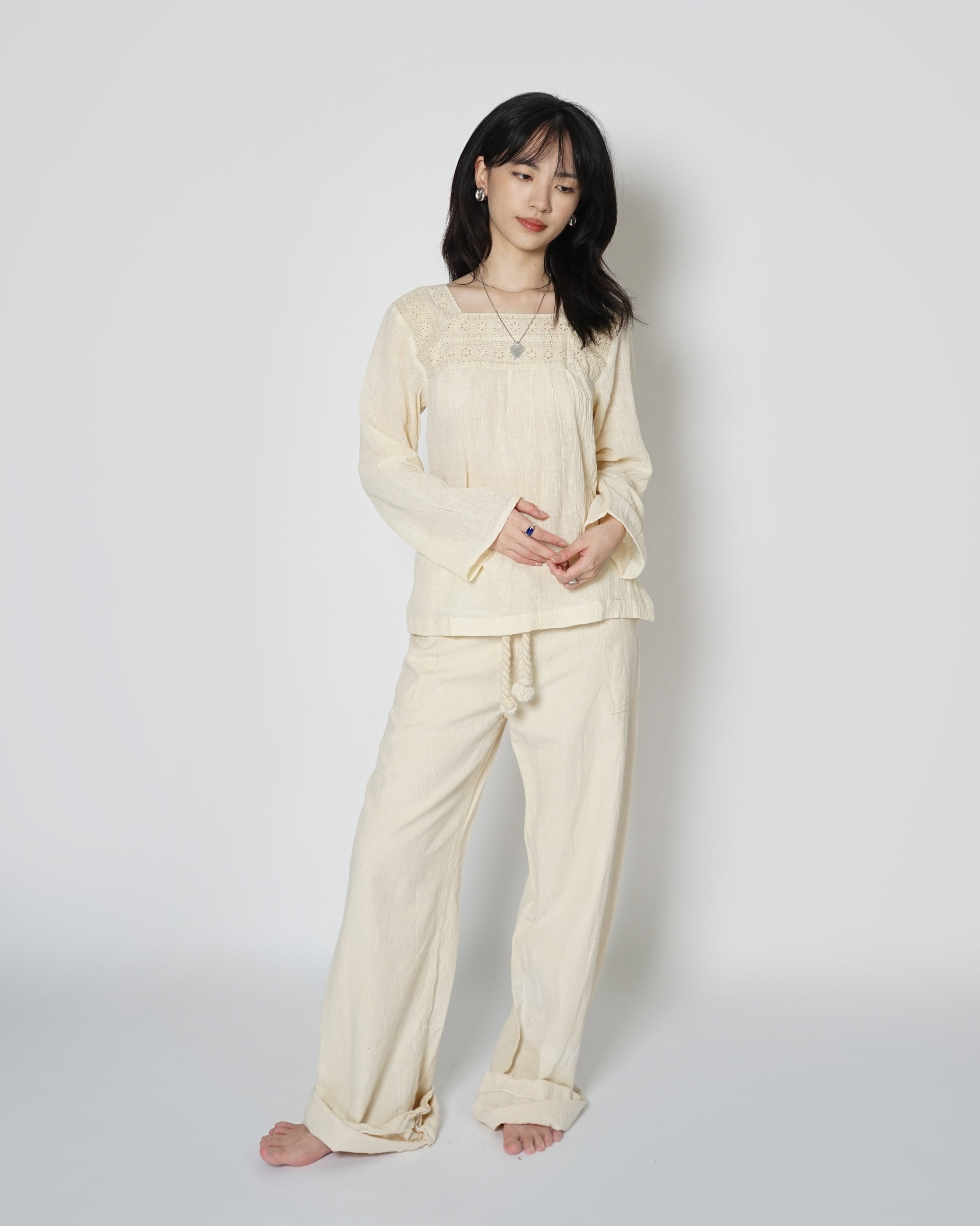 Indian Gauze Tunic L/S