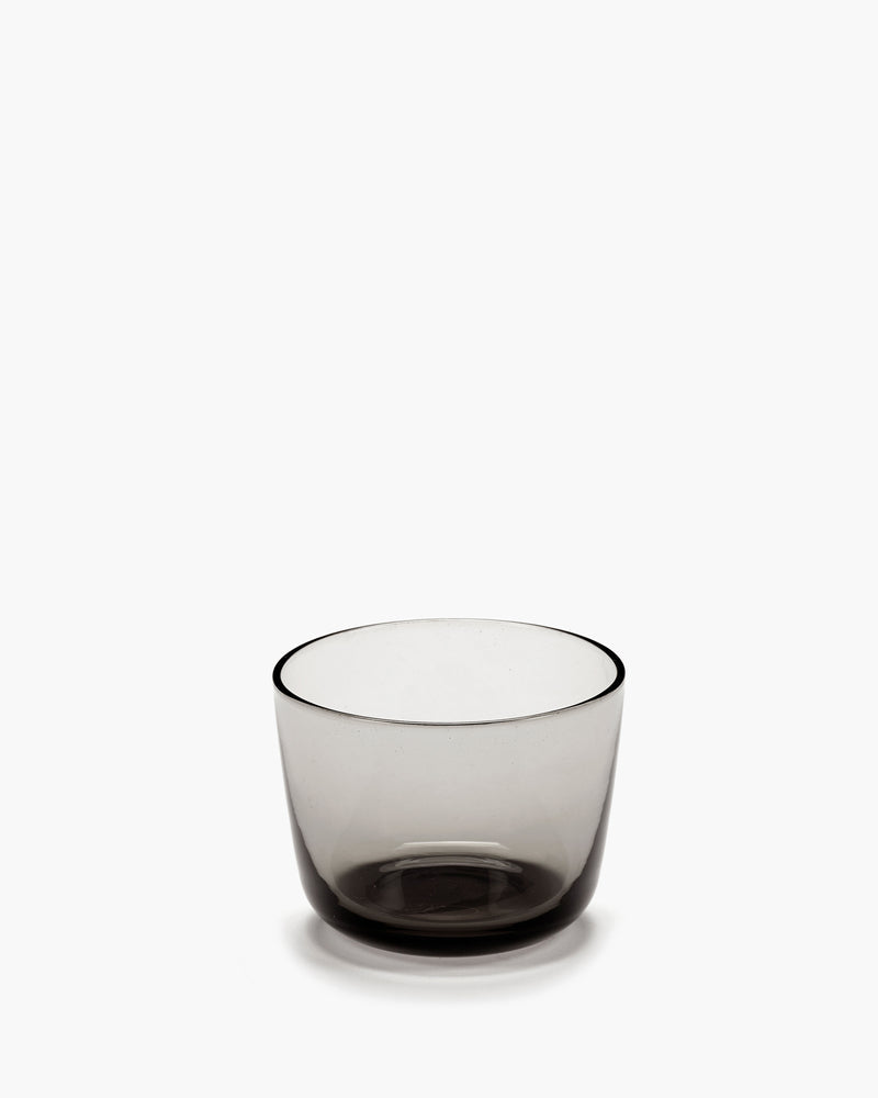 Serax - Cena / Low Glass / Smoky Gray