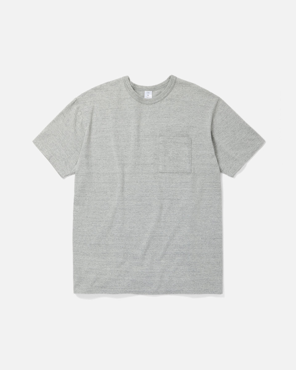 Cotton-Rayon Pocket T-shirt / Gray – Front General Store