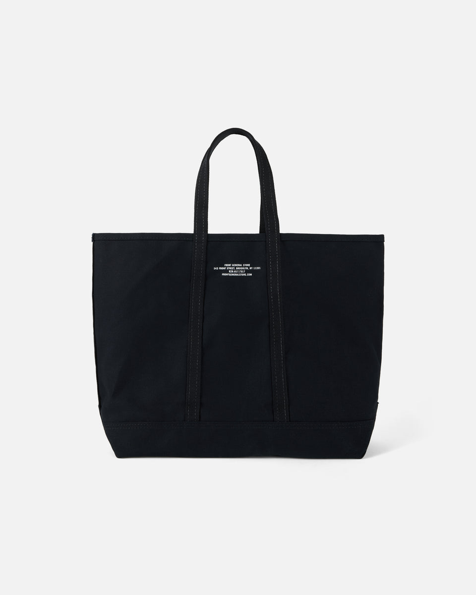 Canvas Tote Bag / Black – Front General Store