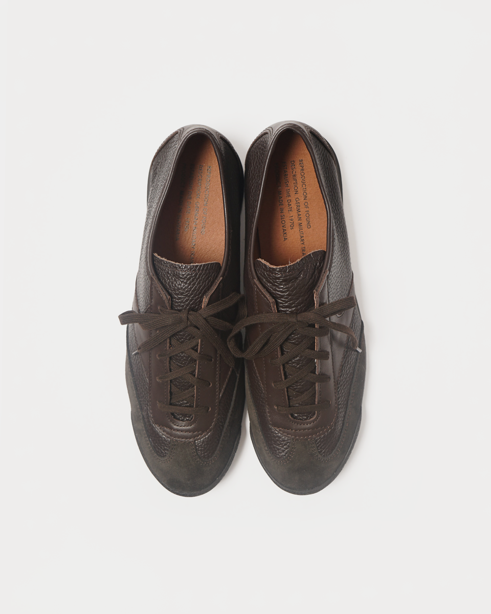 German Military Trainer 1717MSL / Dark Brown x Dark Brown Sole