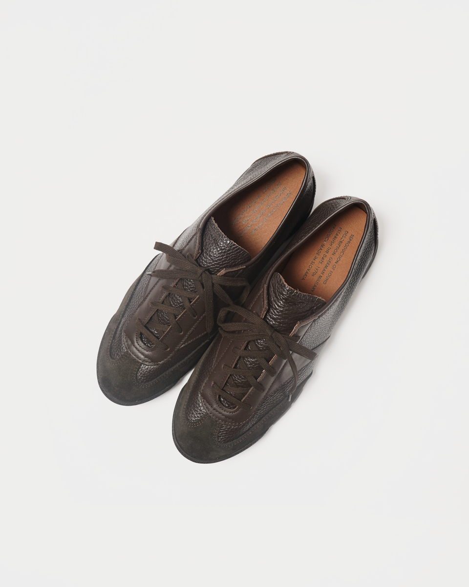 German Military Trainer 1717MSL / Dark Brown x Dark Brown Sole
