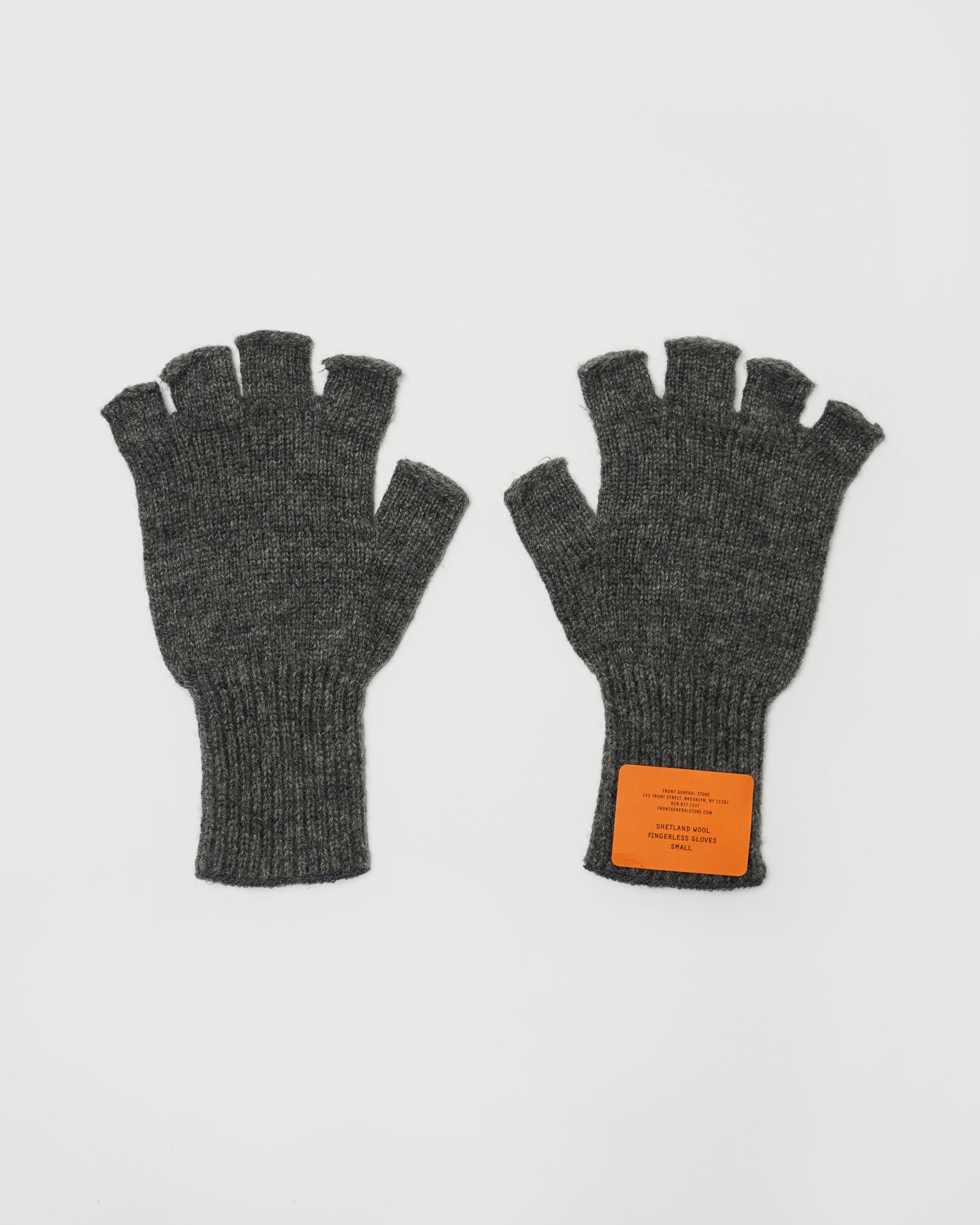 Shetland Wool Fingerless Gloves