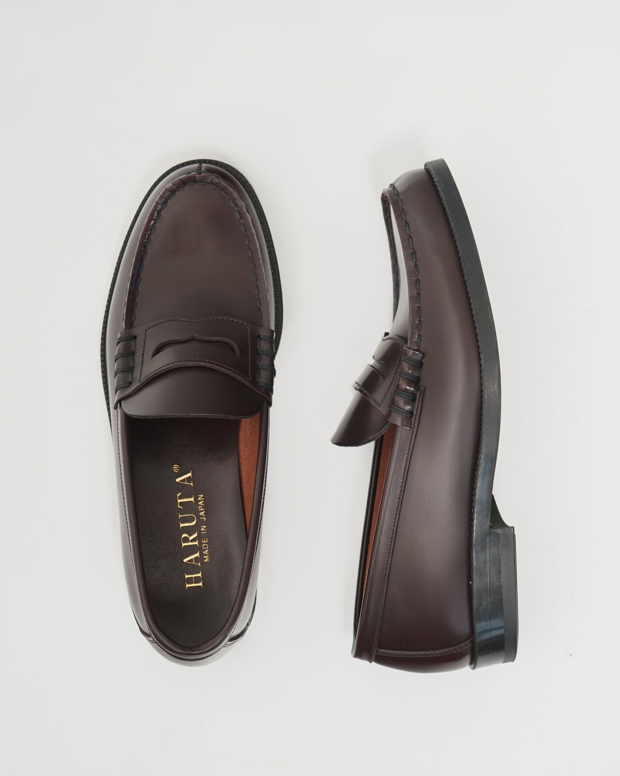 Haruta Leather 906 Loafer Burgundy