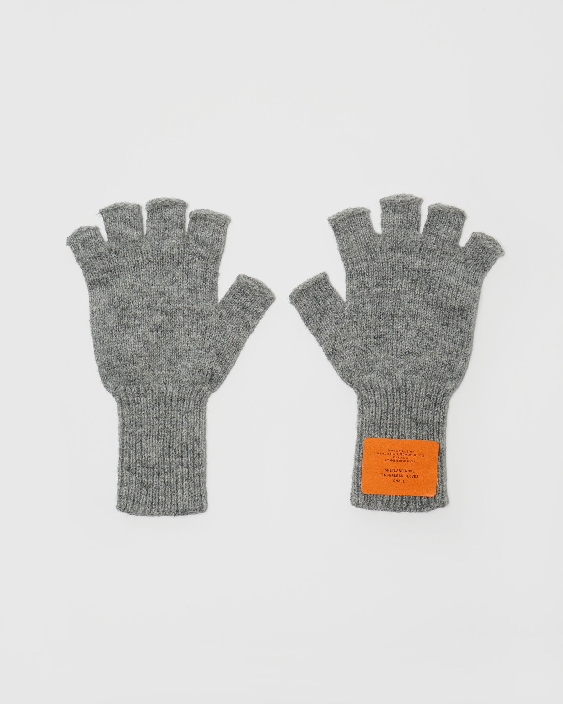 Shetland Wool Fingerless Gloves