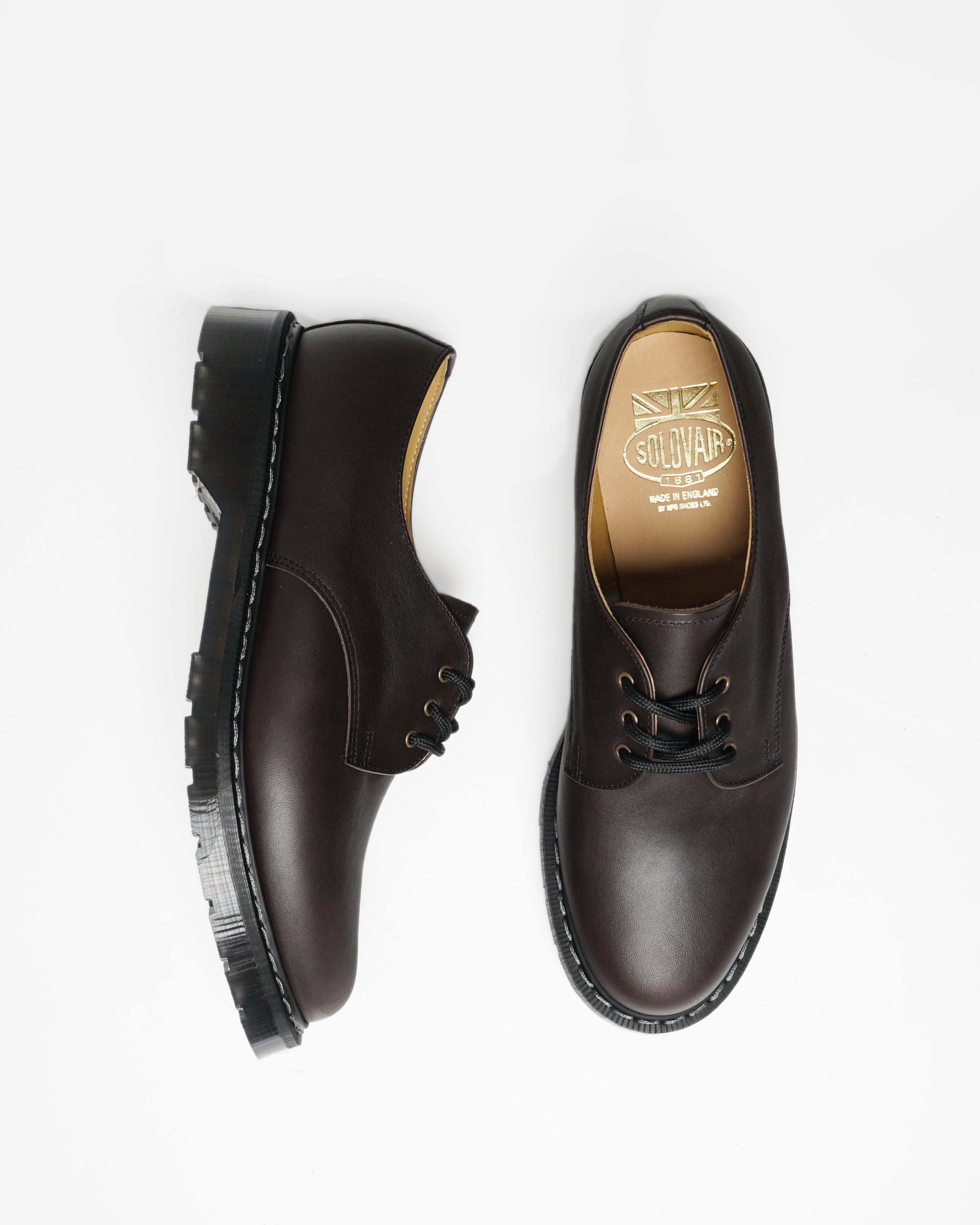 Greasy Gibson Shoe Dark Brown