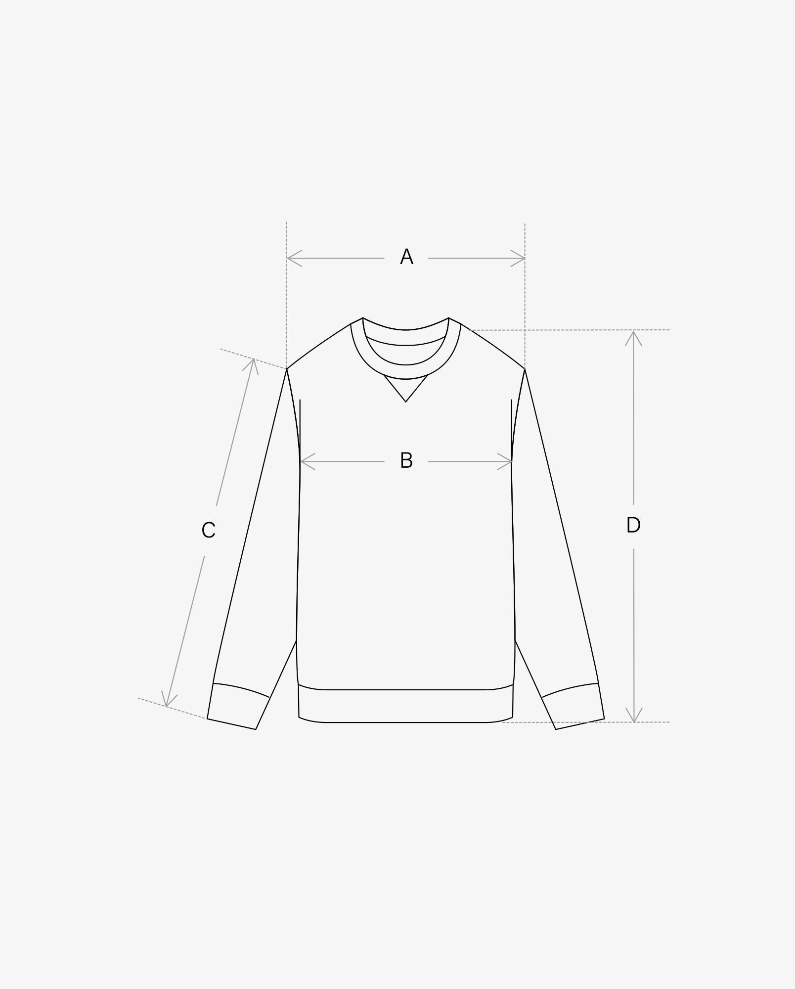 1950's Front V Sweatshirts