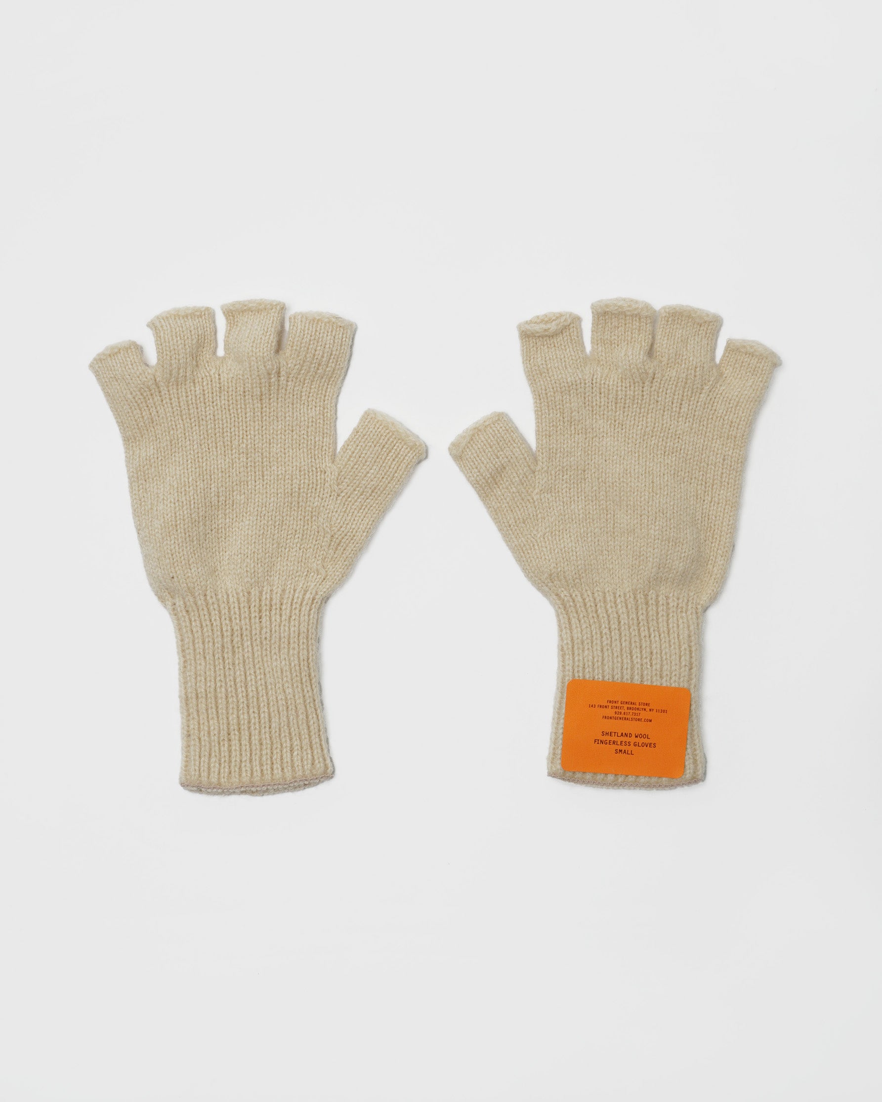 Shetland Wool Fingerless Gloves