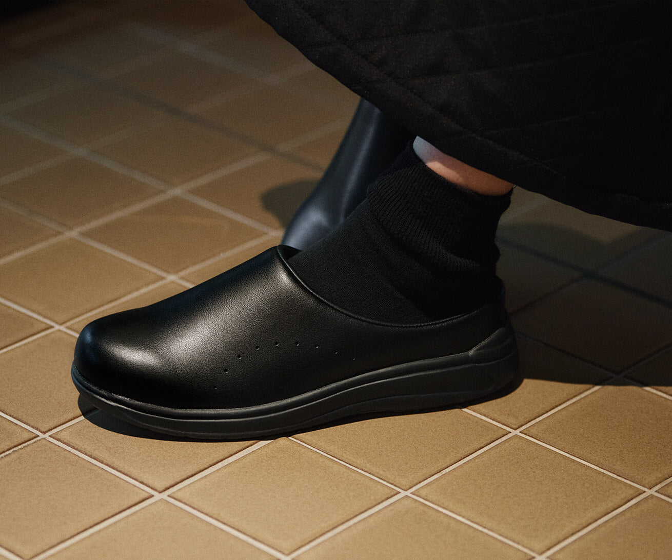 Moonstar - 810s ET004 Caf Shoes / Black