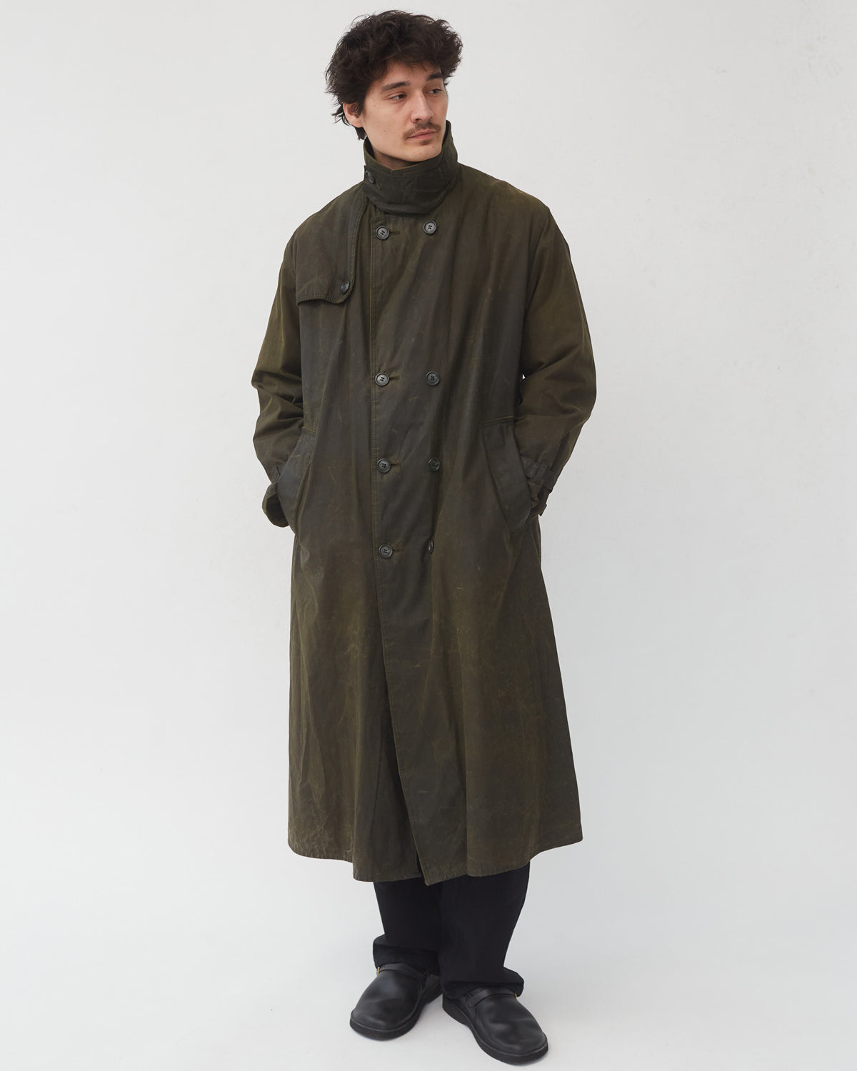 Waxed Coat Trench