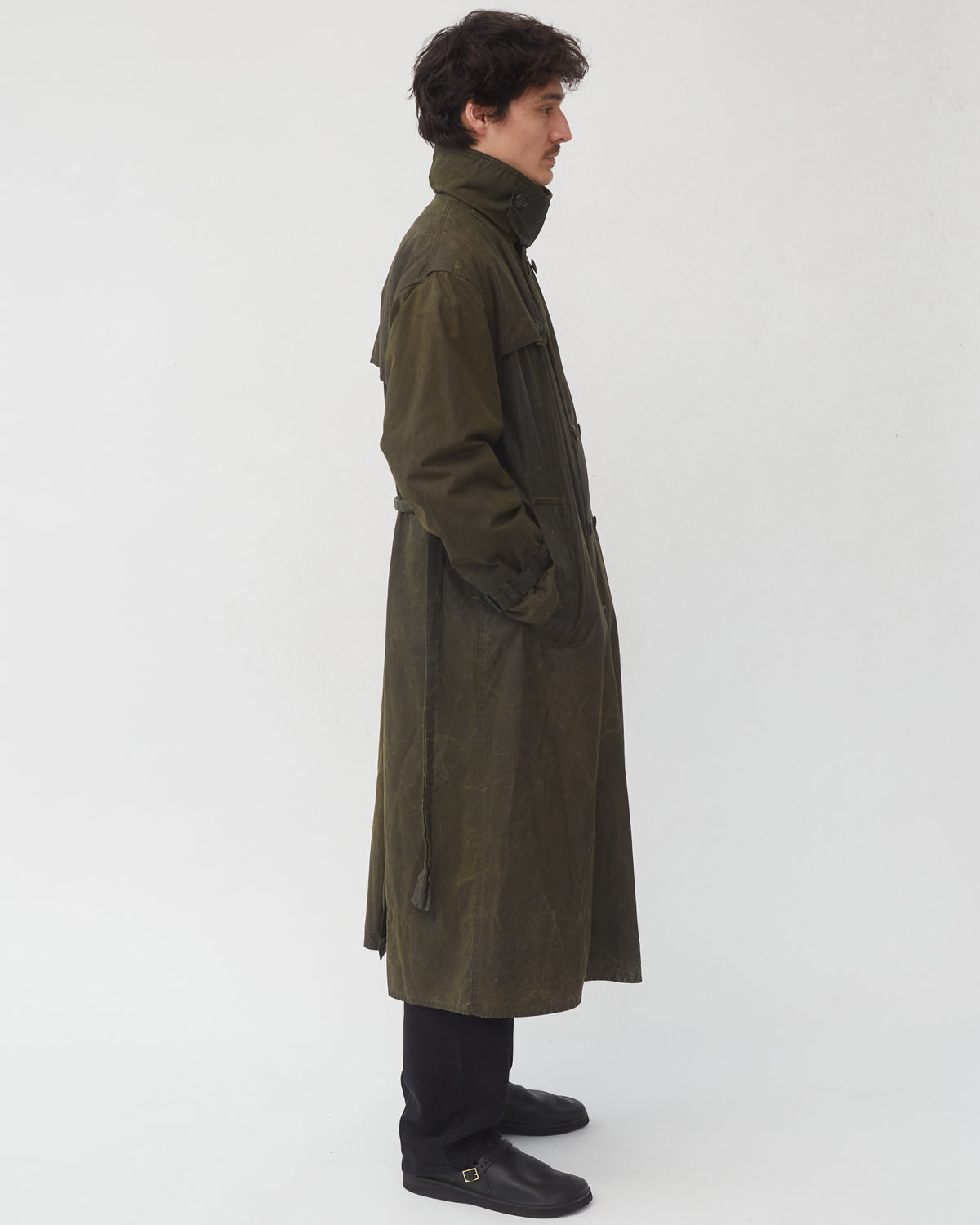 Waxed Coat Trench