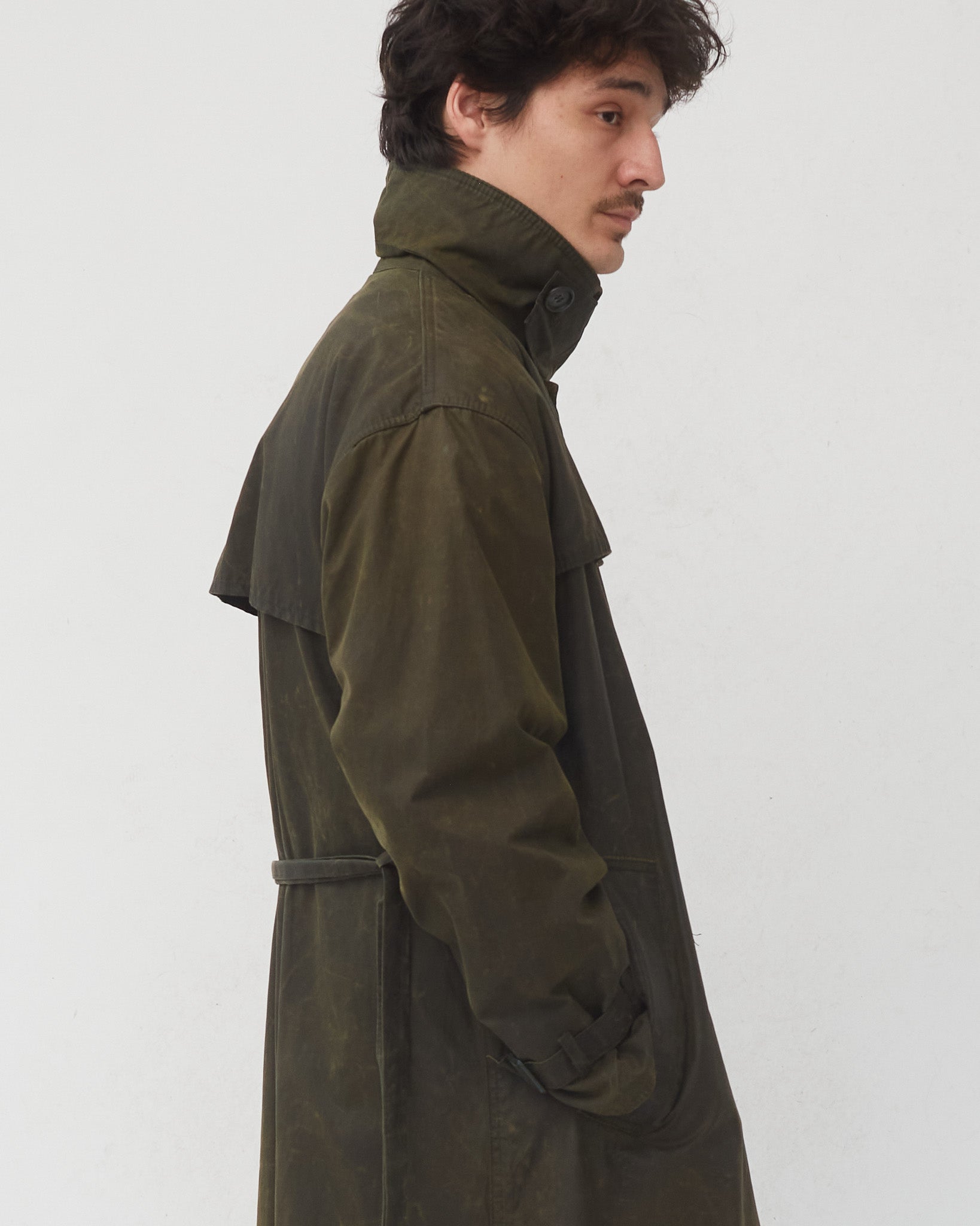 Waxed Coat Trench