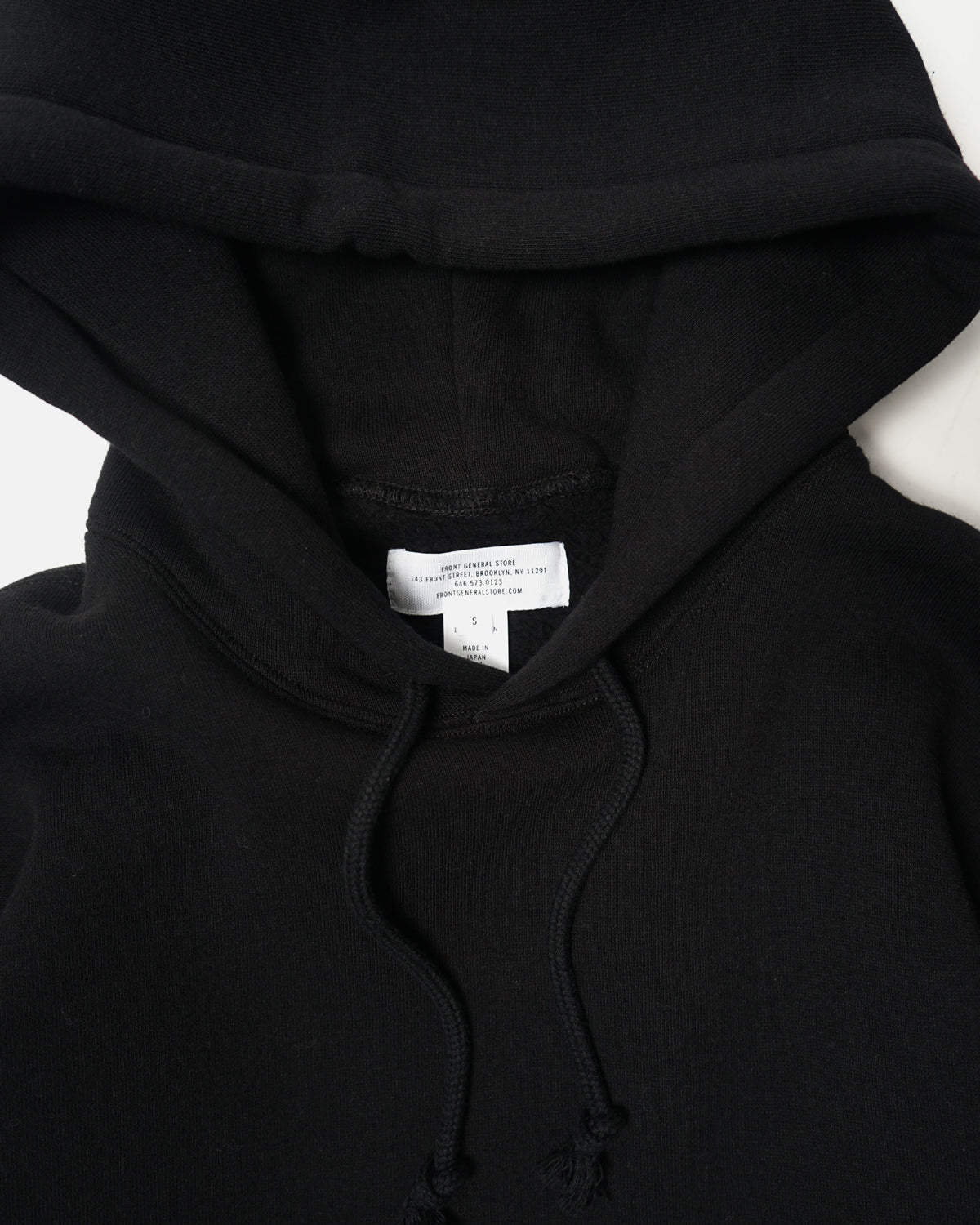 FGS Originals - Loopwheel Sweatshirt Hoodie / Black