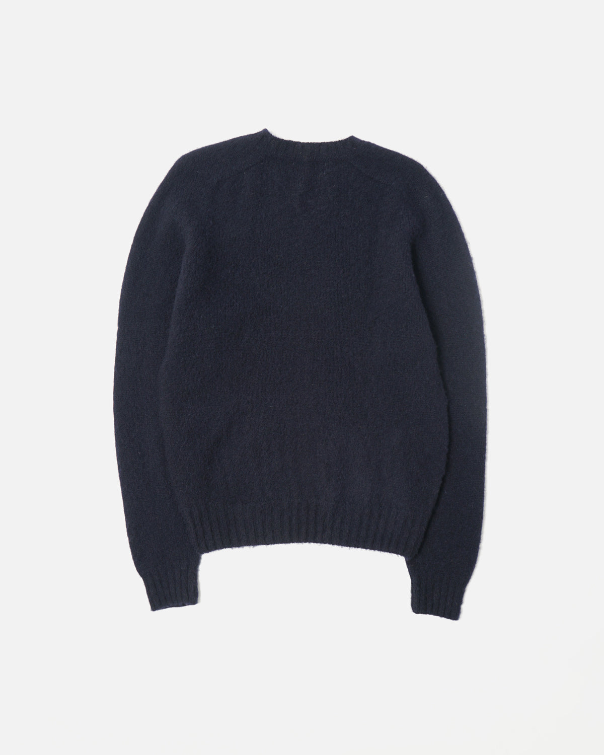FGS Originals - Brushed Shetland Sweater Crew Neck / Navy