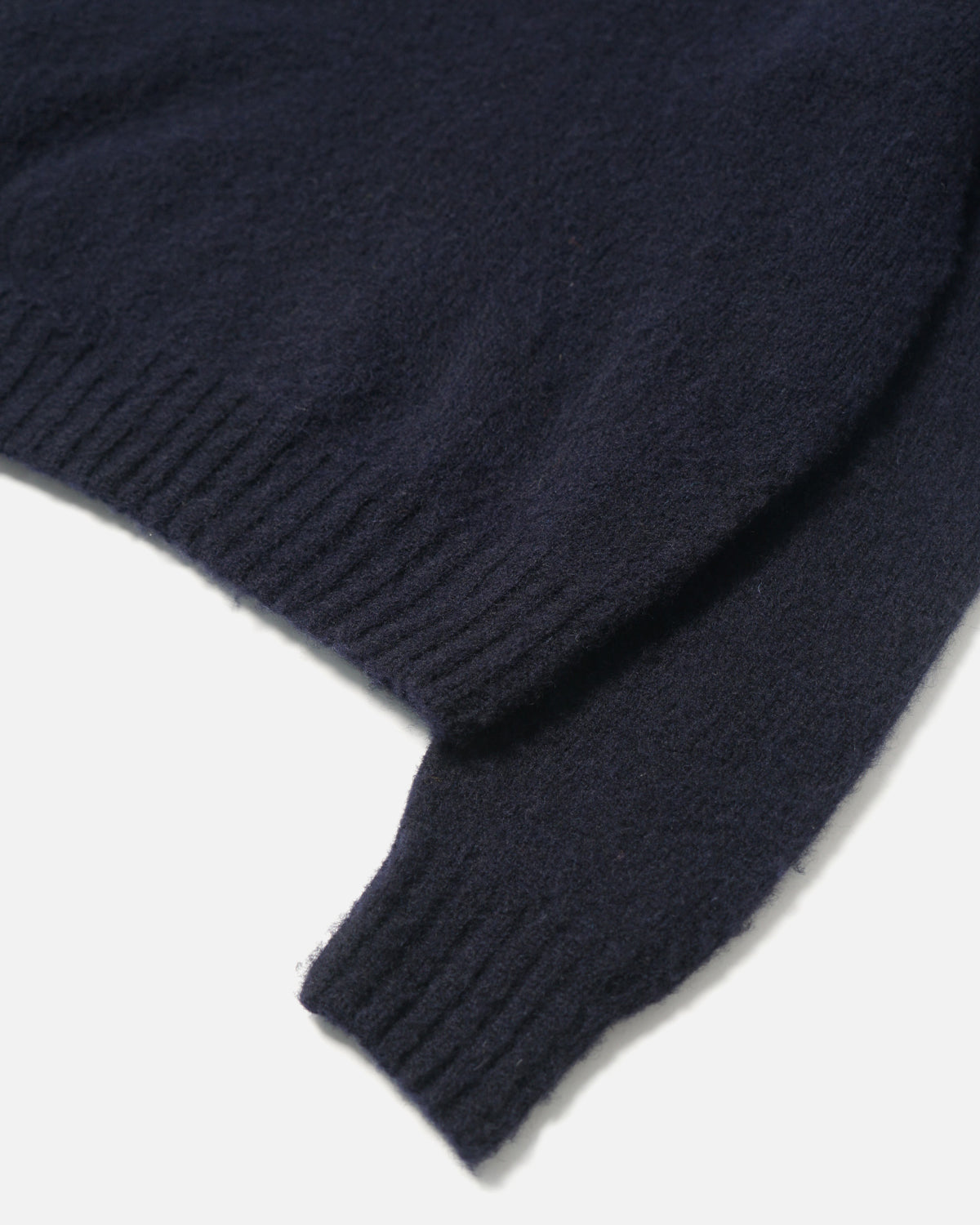 FGS Originals - Brushed Shetland Sweater Crew Neck / Navy