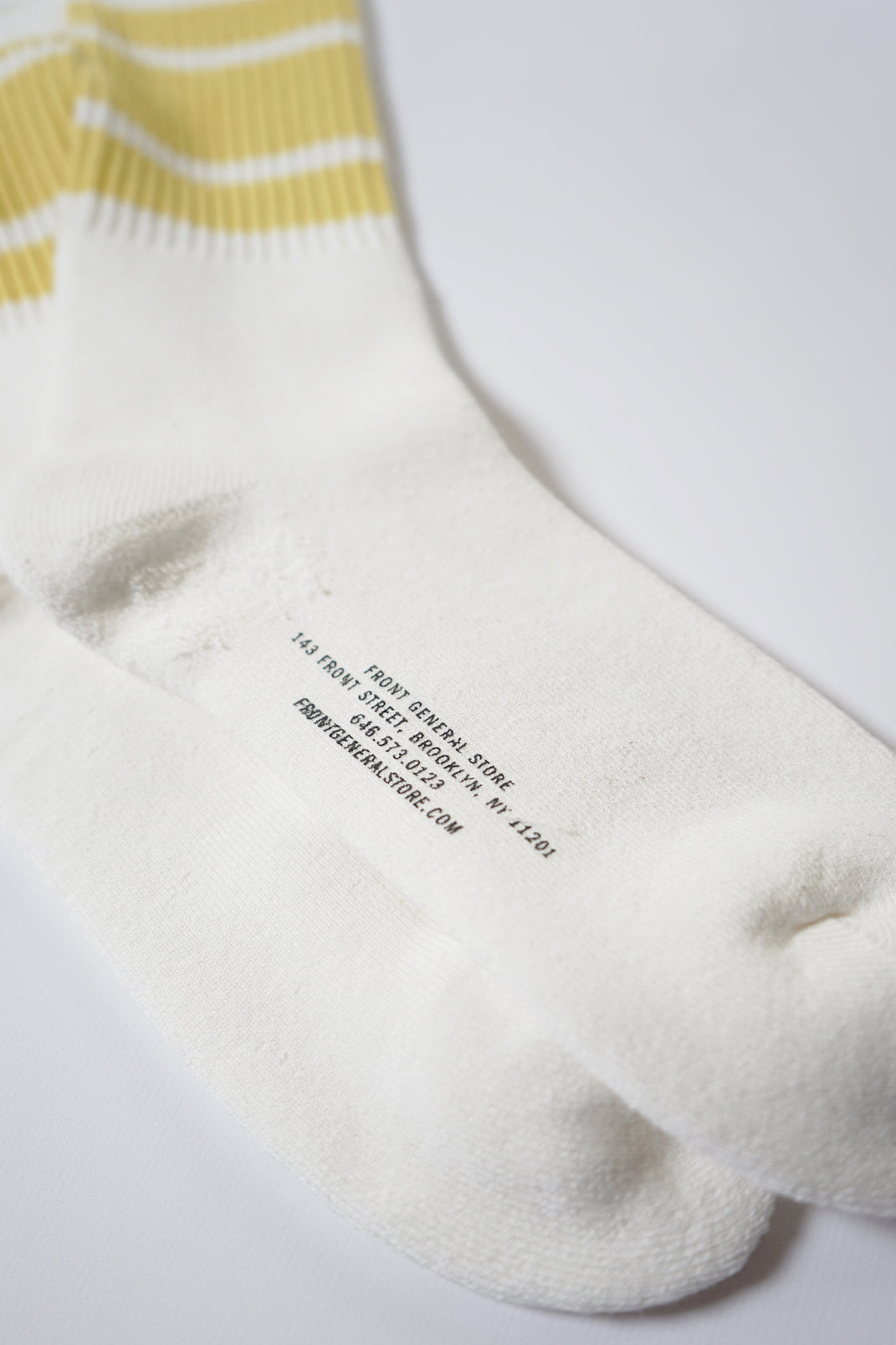 FGS Originals - Striped Skater Socks / Yellow