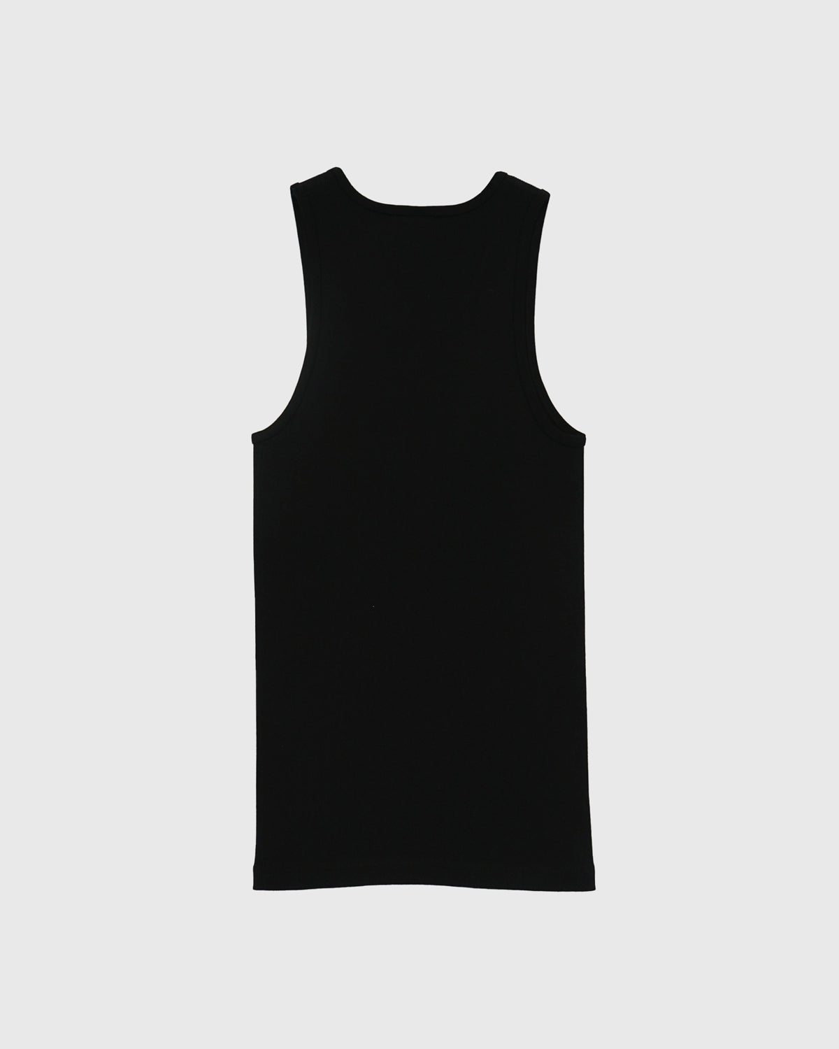 Rib Tank Top / Black