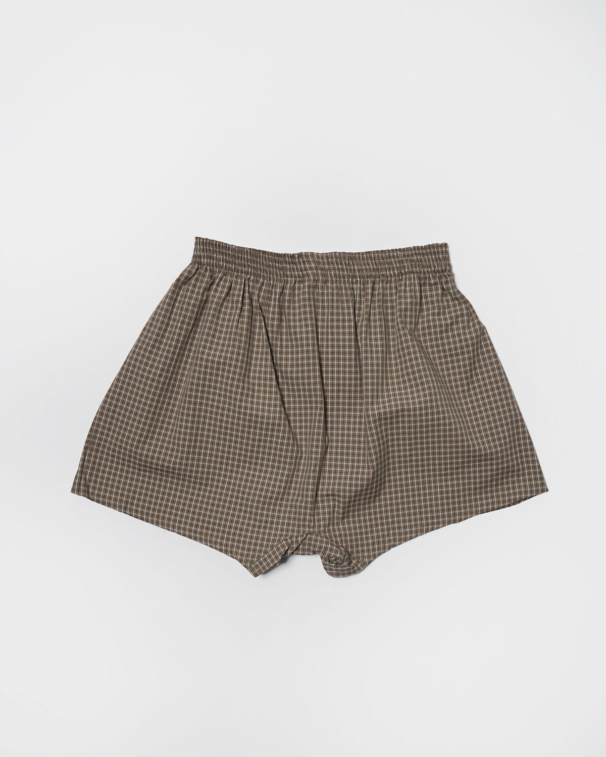 FGS Originals - Boxer Shorts / Brown Plaid