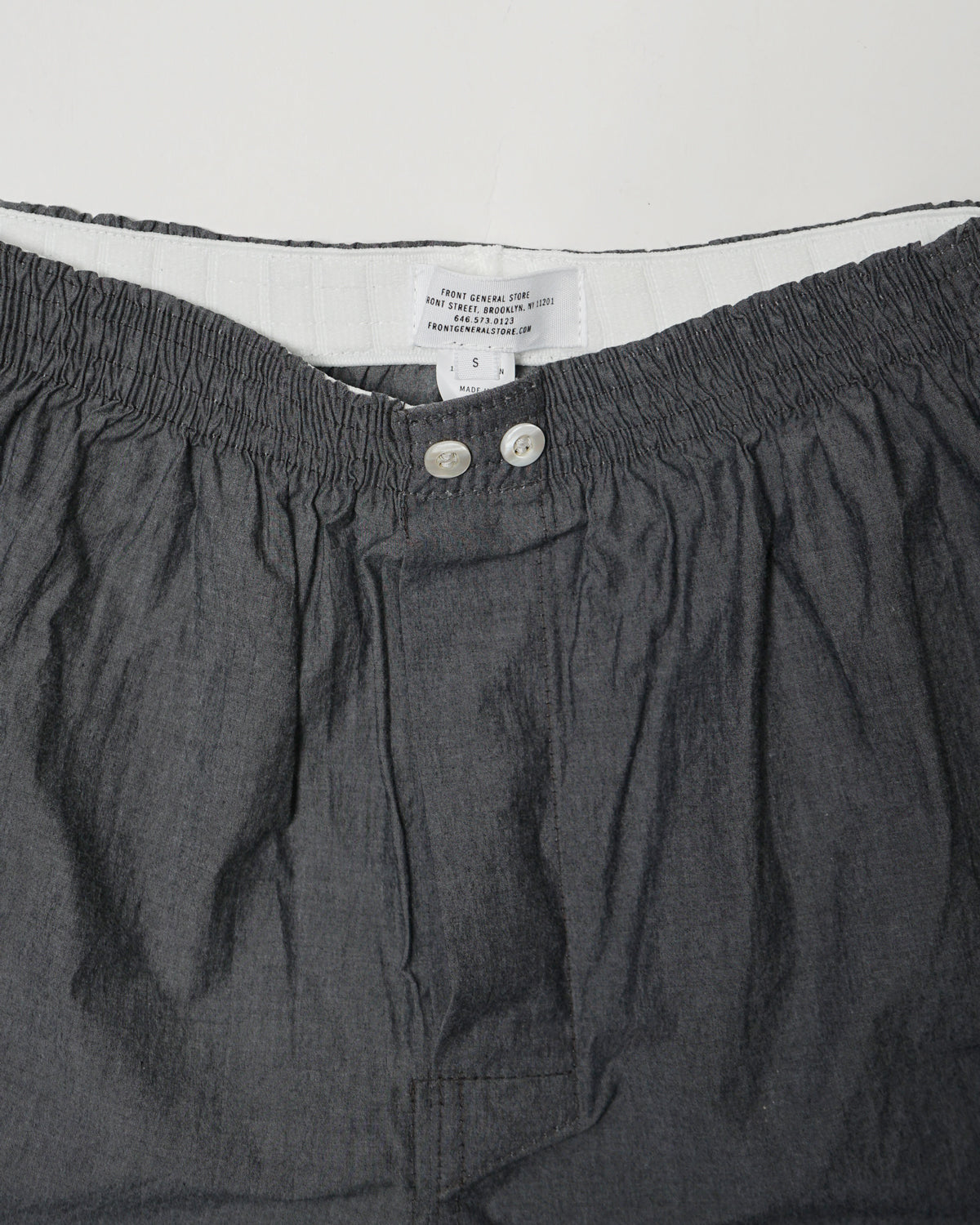 FGS Originals - Boxer Shorts / Charcoal