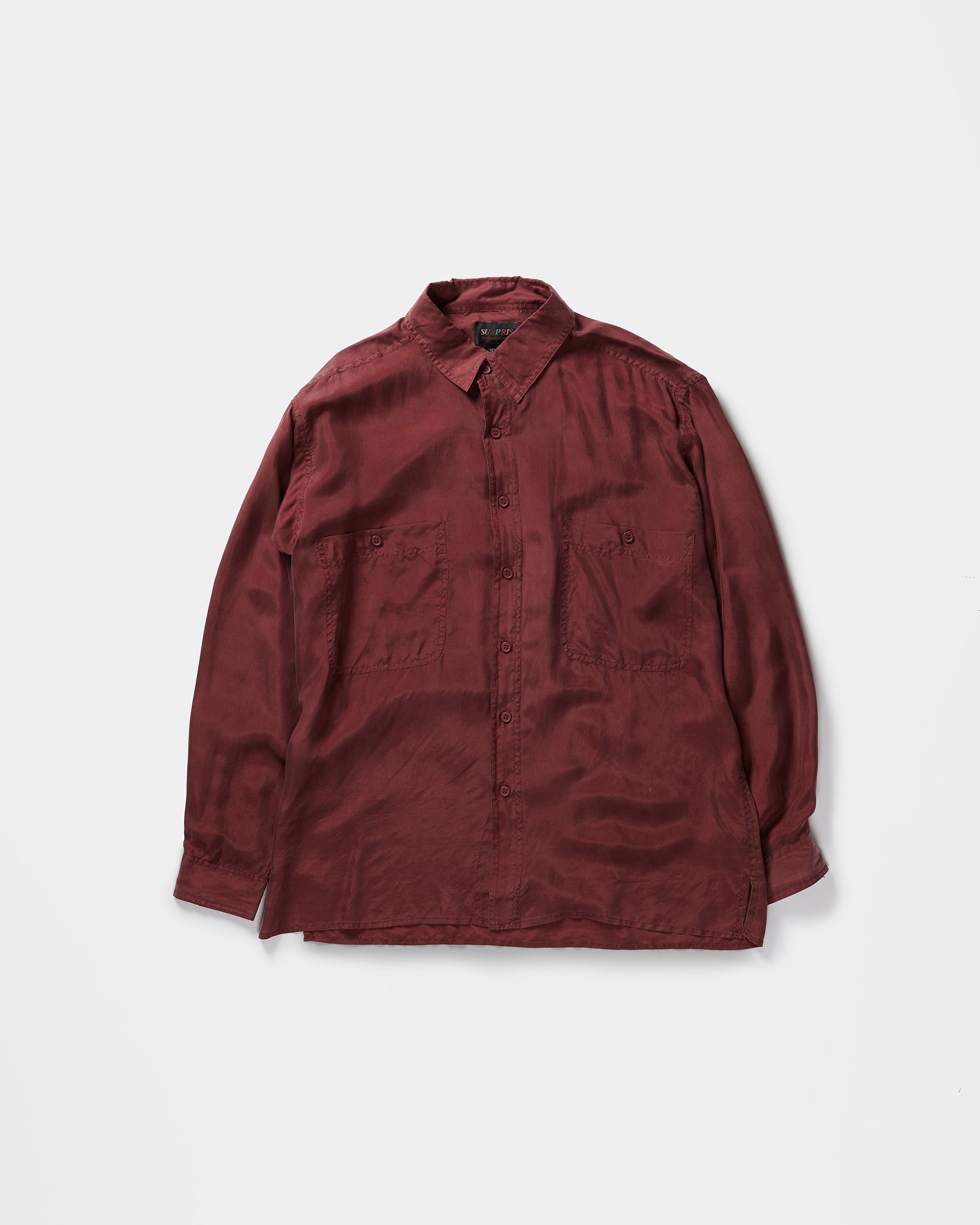 Silk Shirts Long Sleeve Vivid