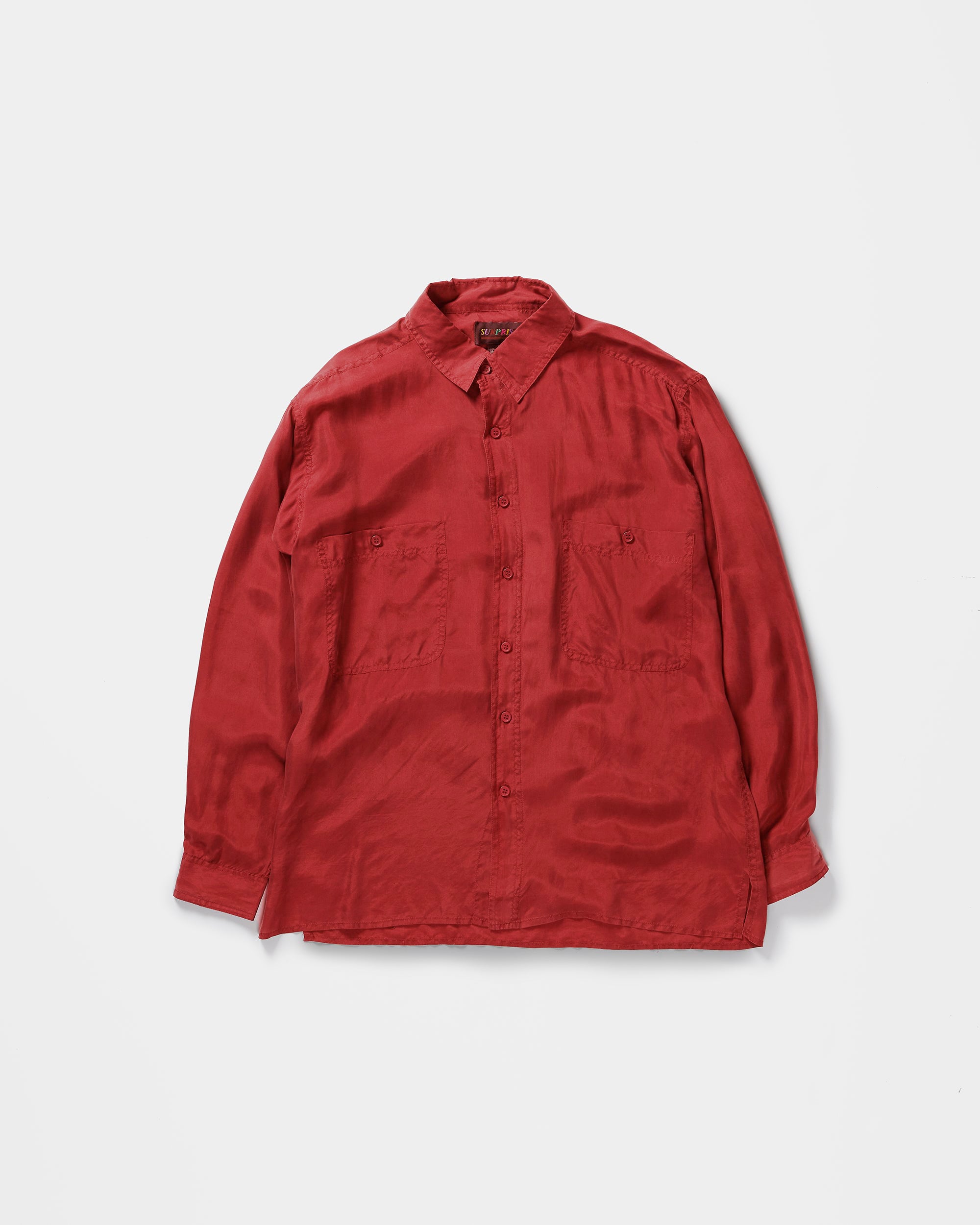 Silk Shirts Long Sleeve Vivid