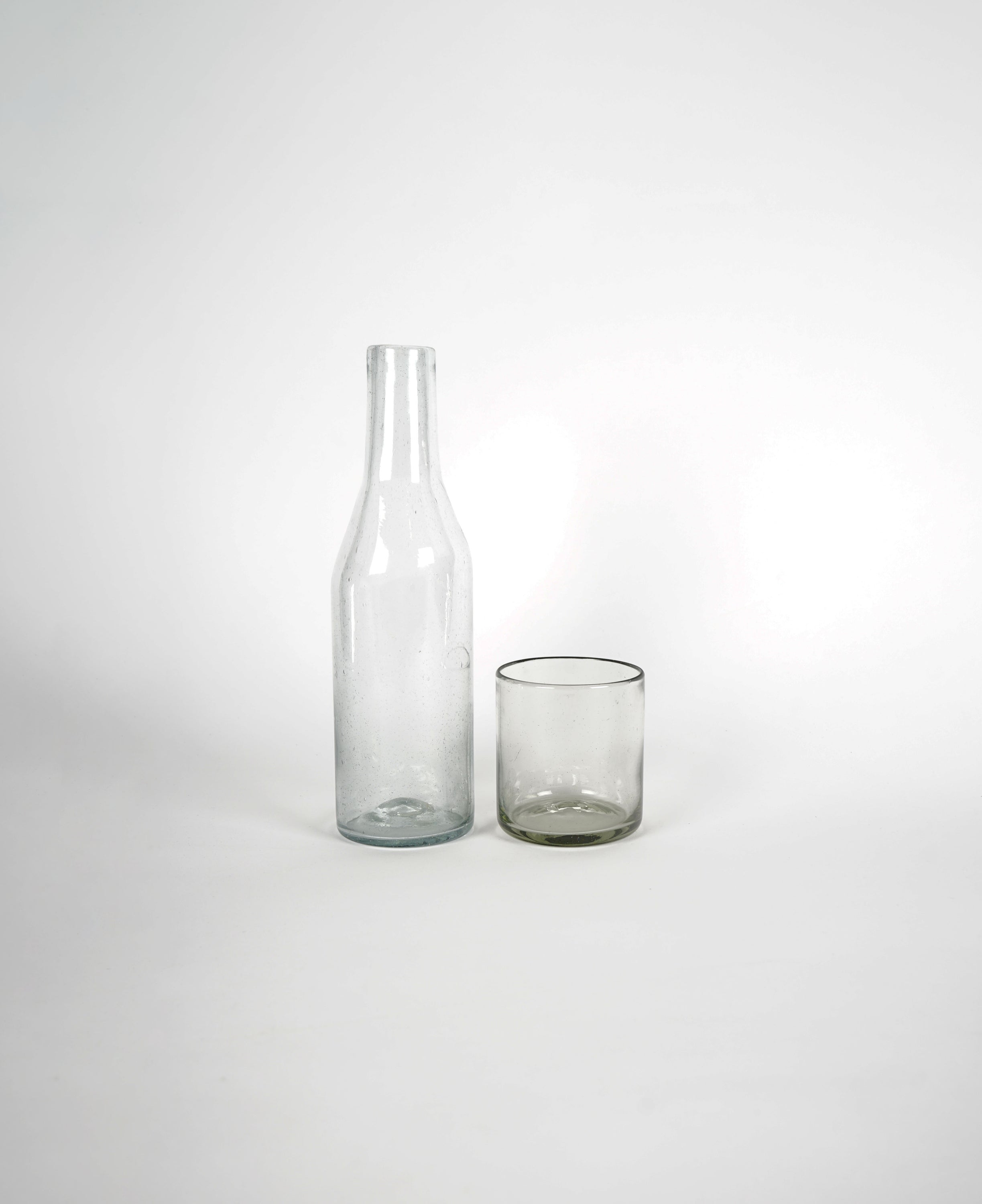 Handblown Mexican Straight Rock Glass