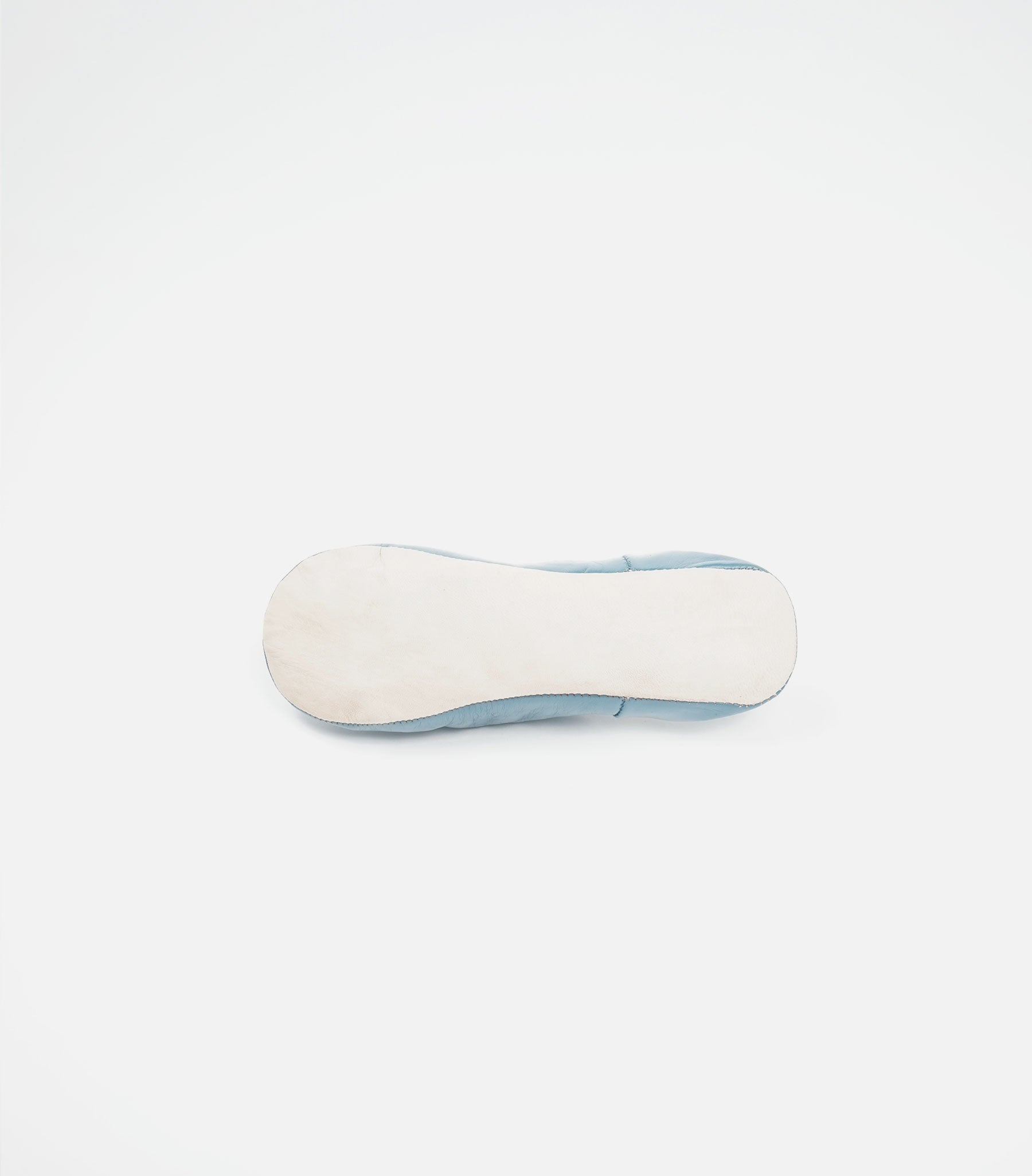 Moroccan Babouche Basic Slippers / Blue Gray