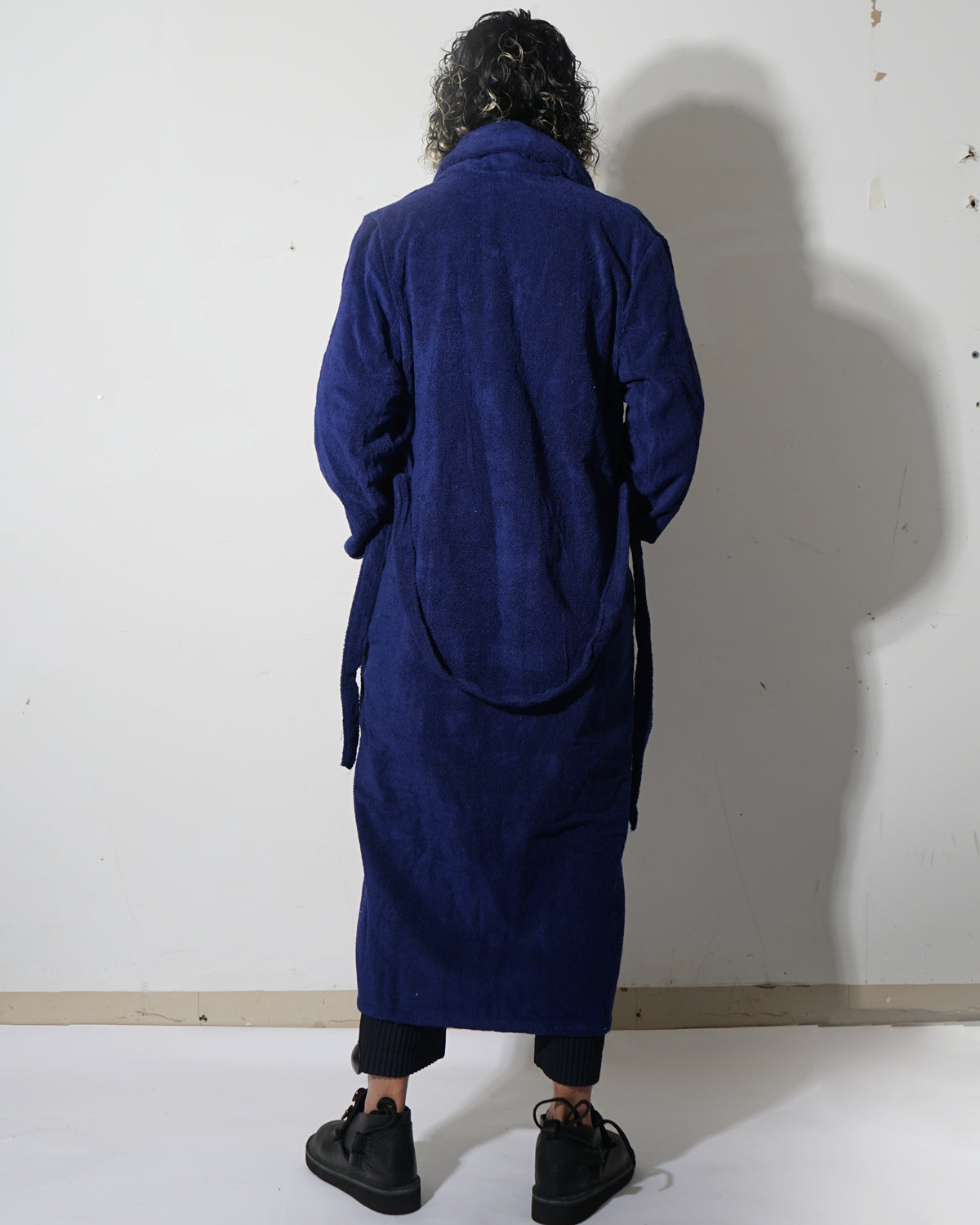 Blue Shawl Coat