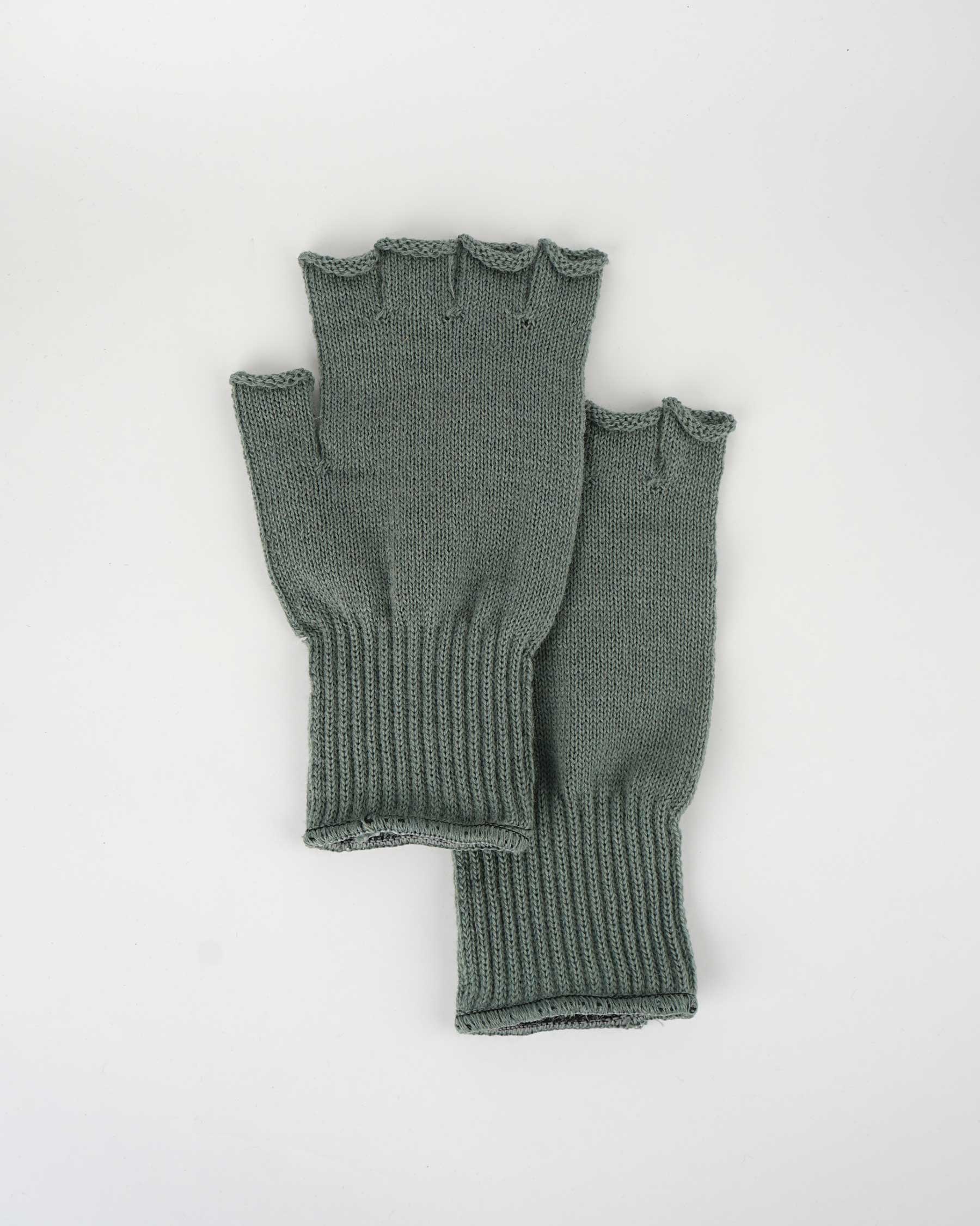 Wool Finger Less Gloves