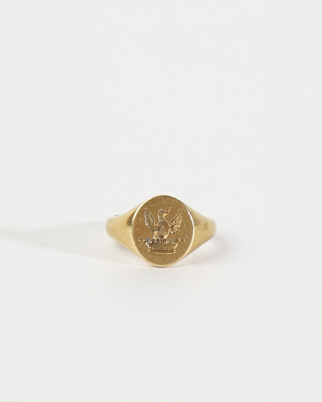 18k Gold Seal Ring