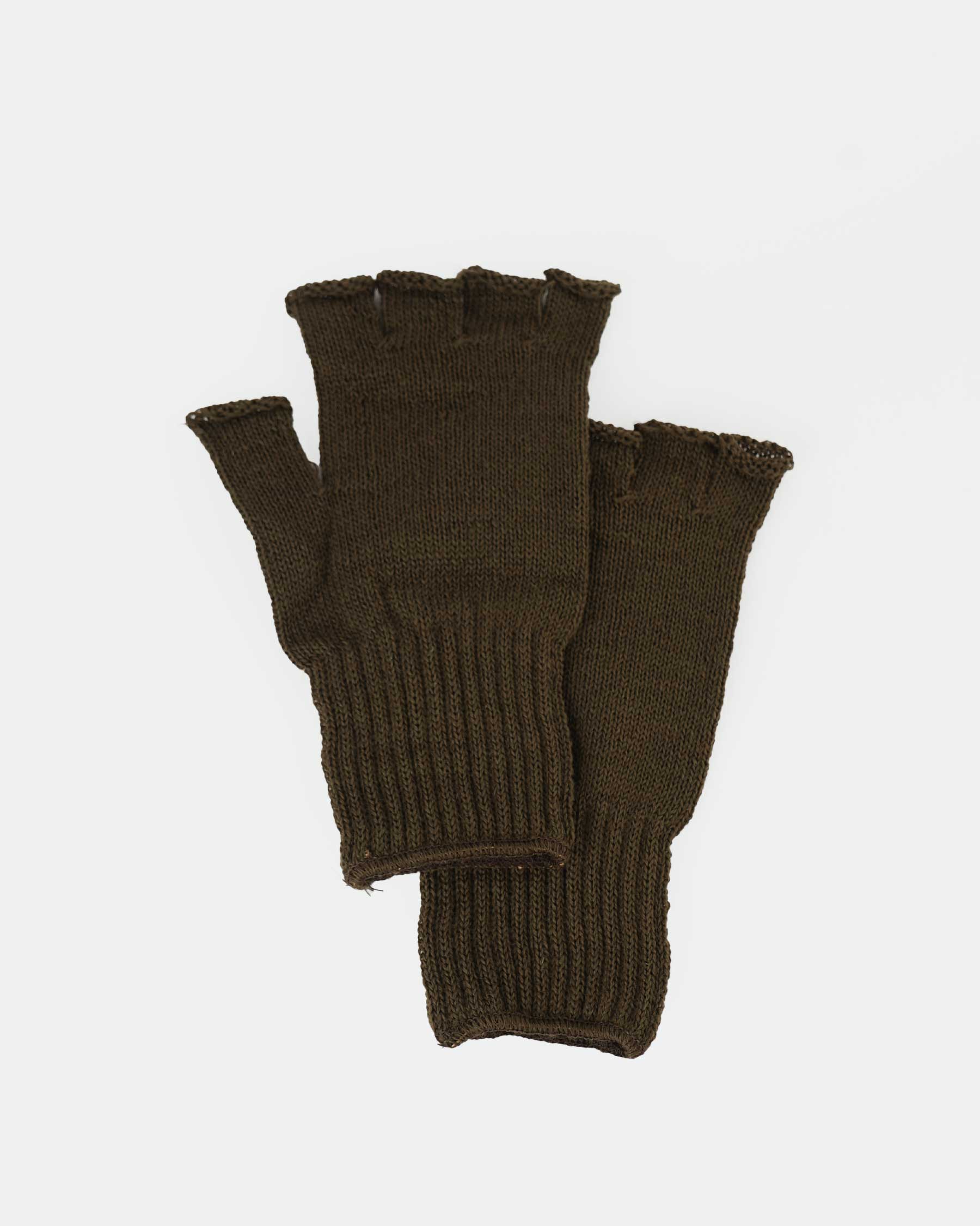 Wool Finger Less Gloves