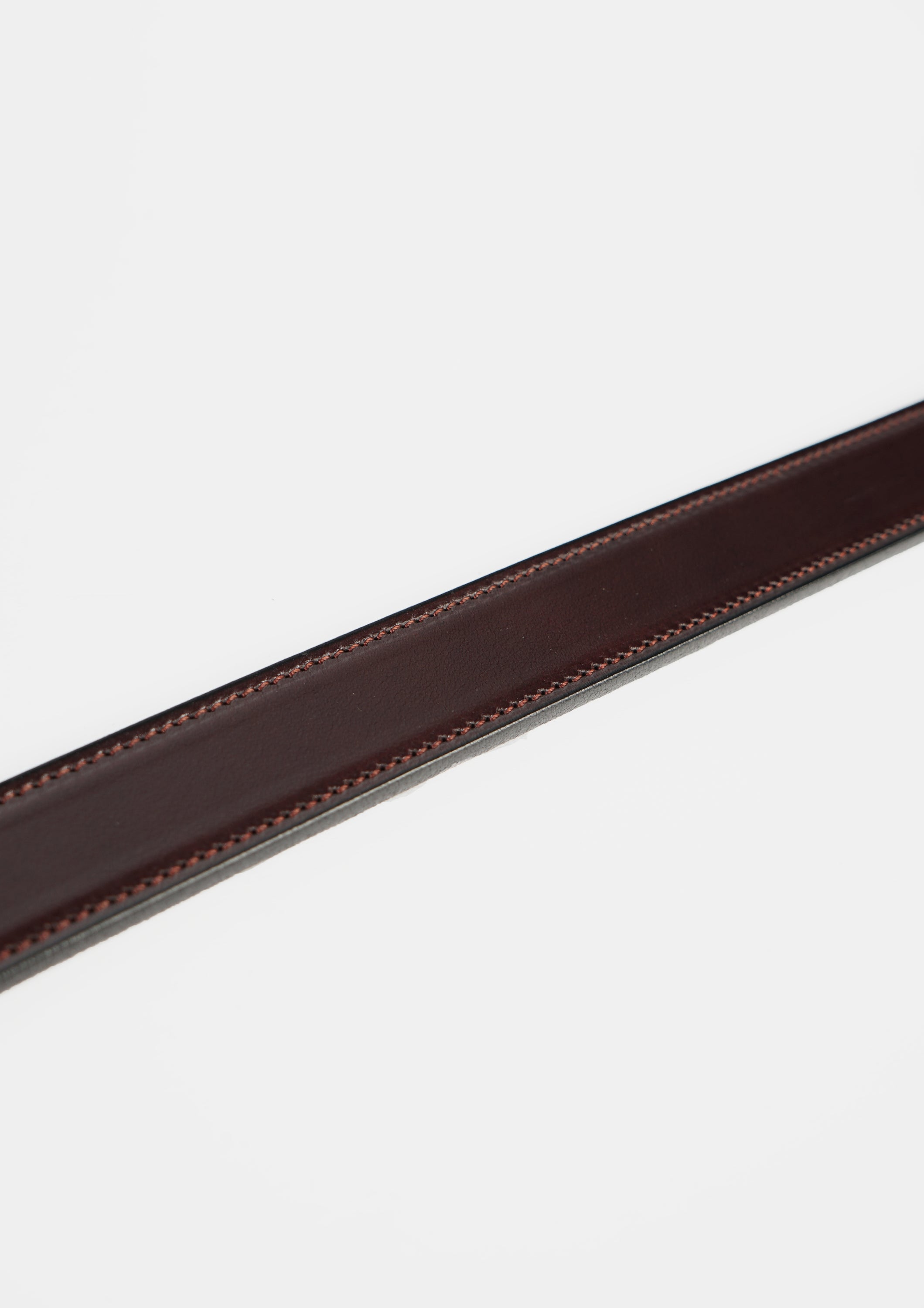 1" Spur Leather Belt / Gold Buckle