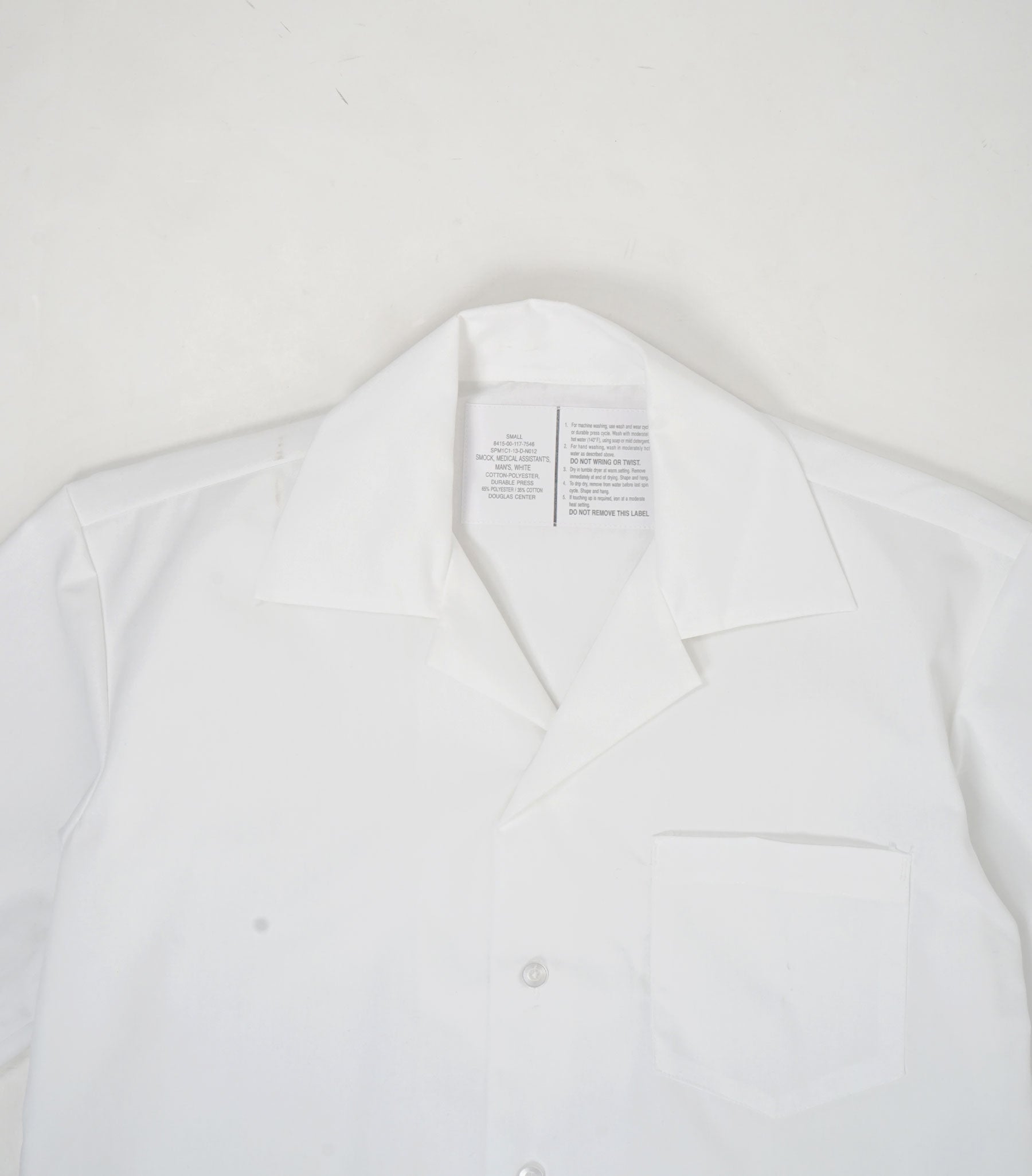 White Open Collar Shirts