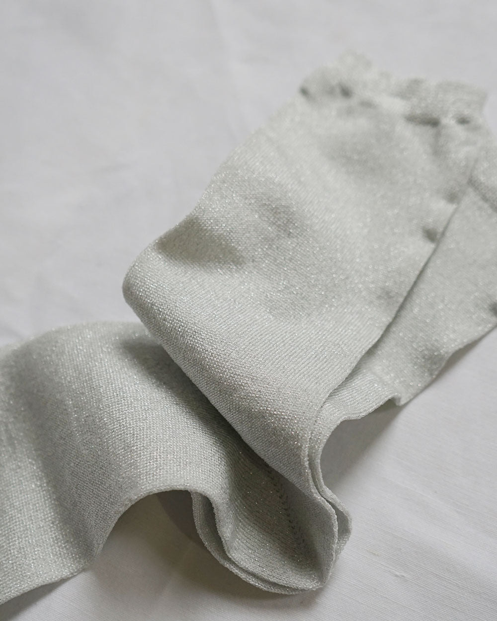 FGS Originals - Glitter Socks / White x Silver