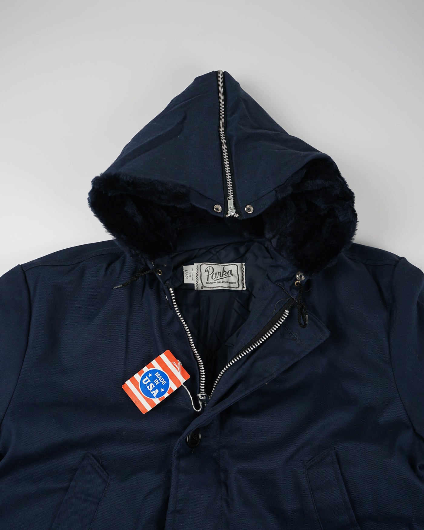 Cold Weather Zip-up Parka