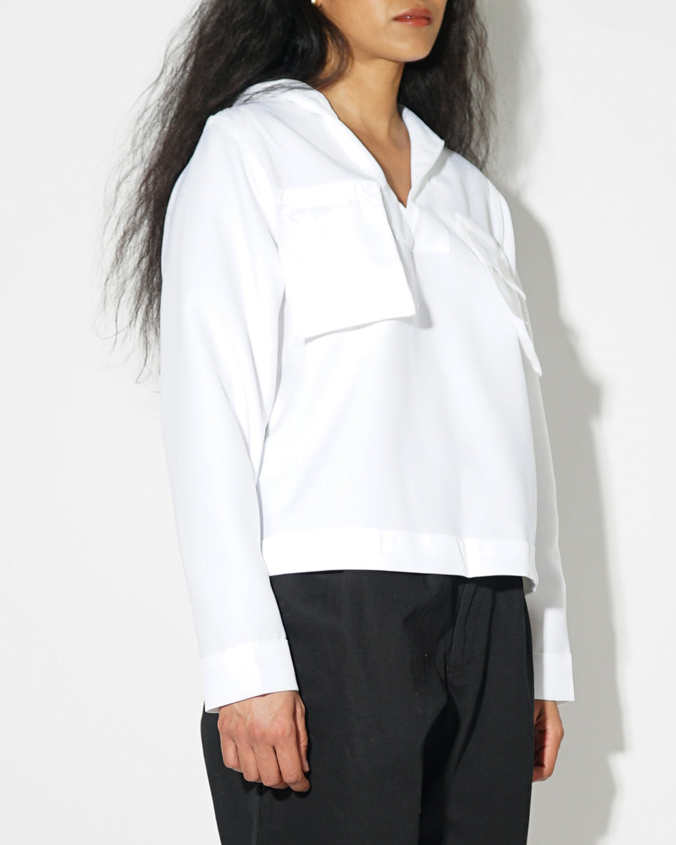 White Pullover Jumper