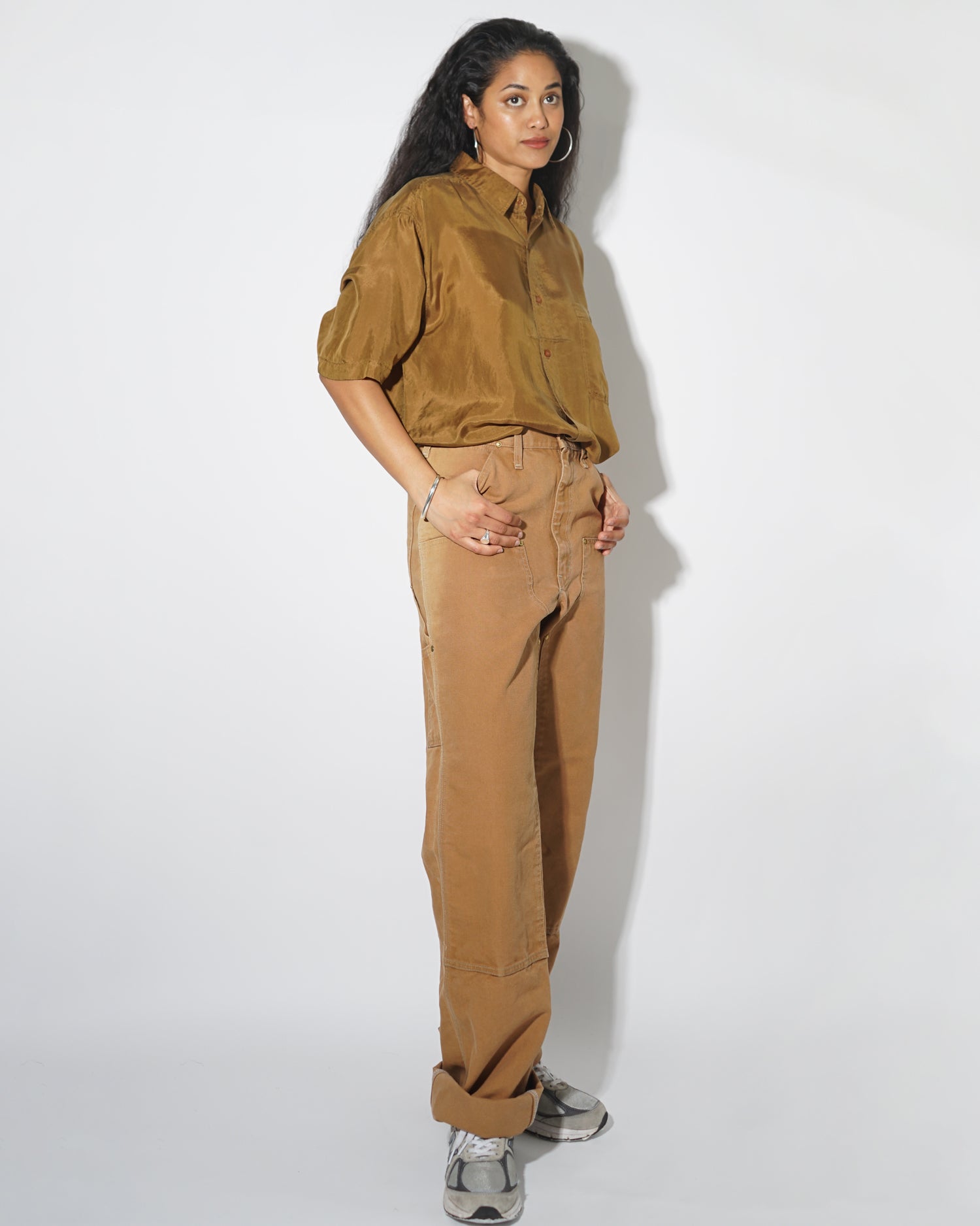 Silk Shirts Short Sleeve Vivid