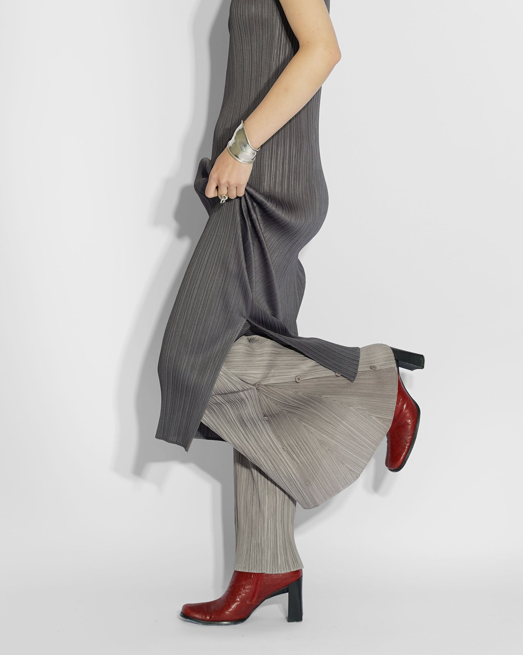 Pleats Please Long Dress