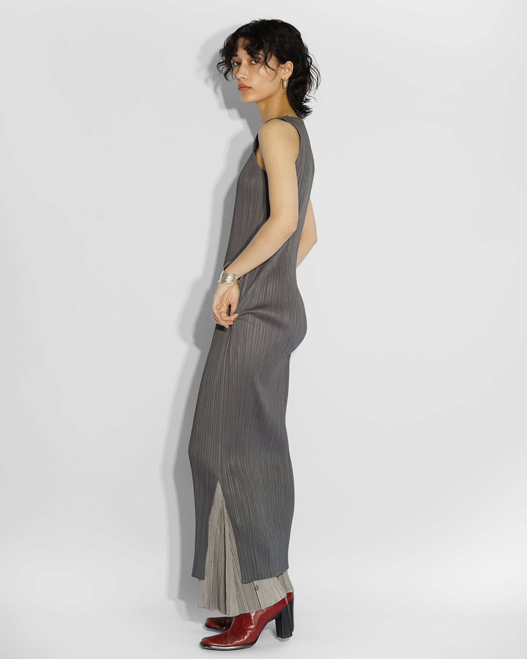 Pleats Please Long Dress