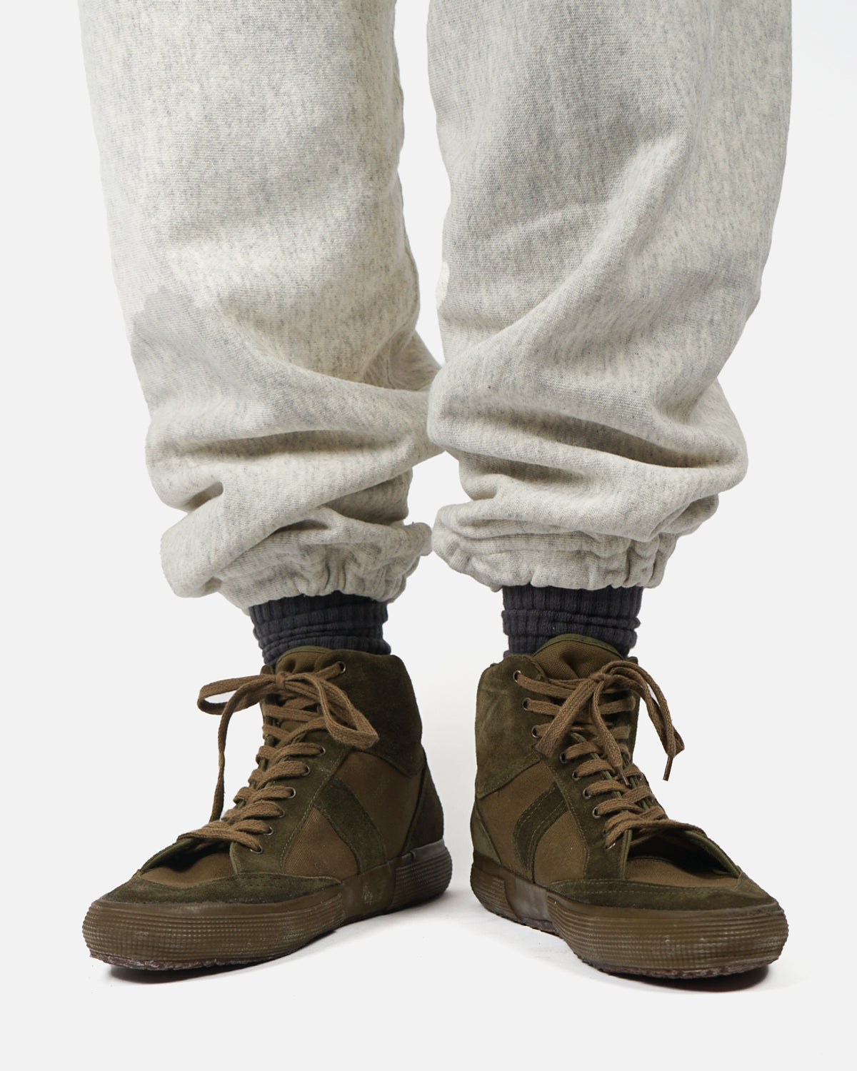 Suede High Top Sneaker