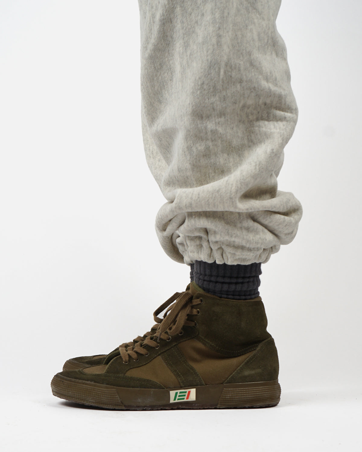 Suede High Top Sneaker